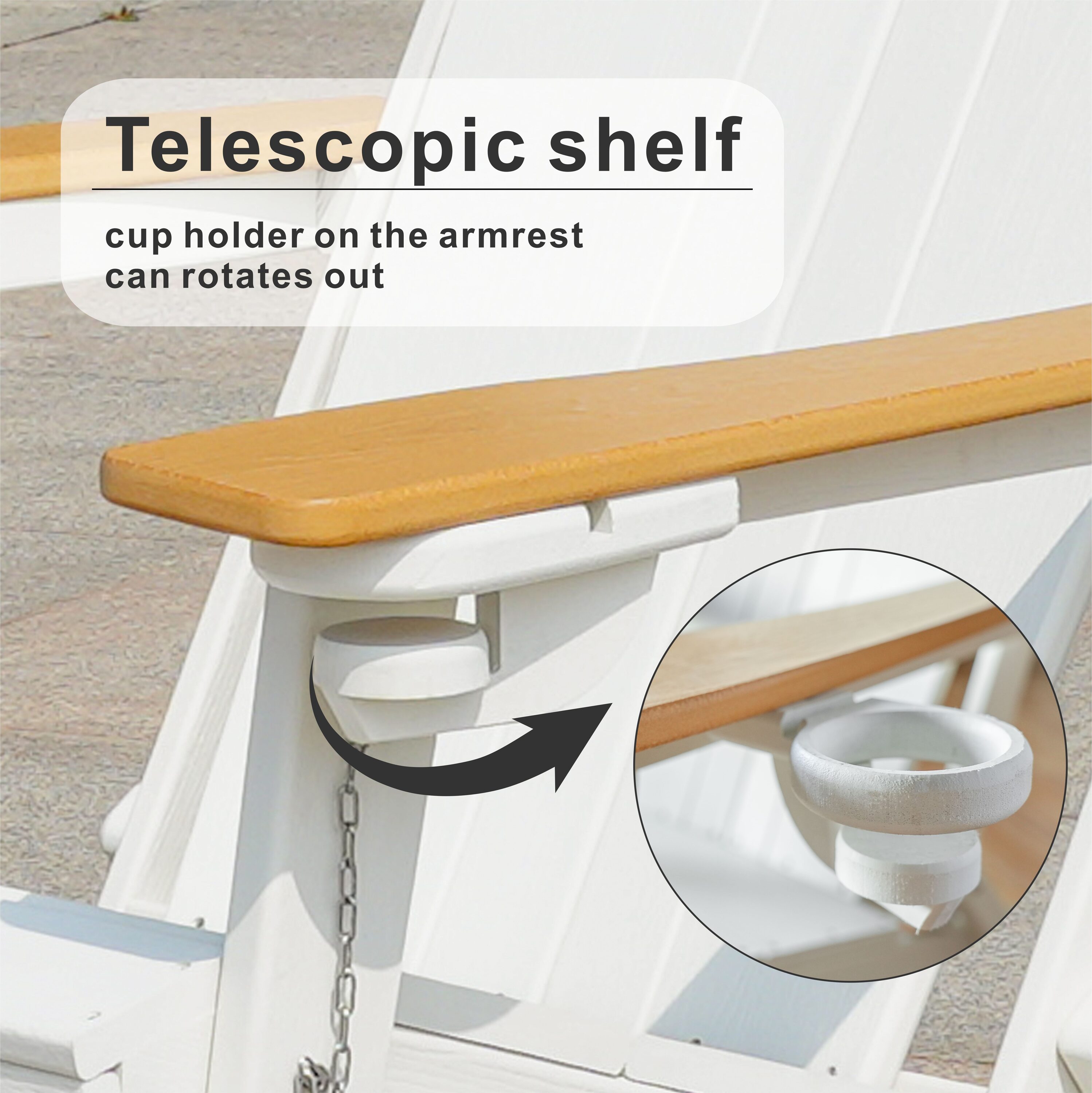 Moda Furnishings PAC-011-GR Patio-Chairs - View #6