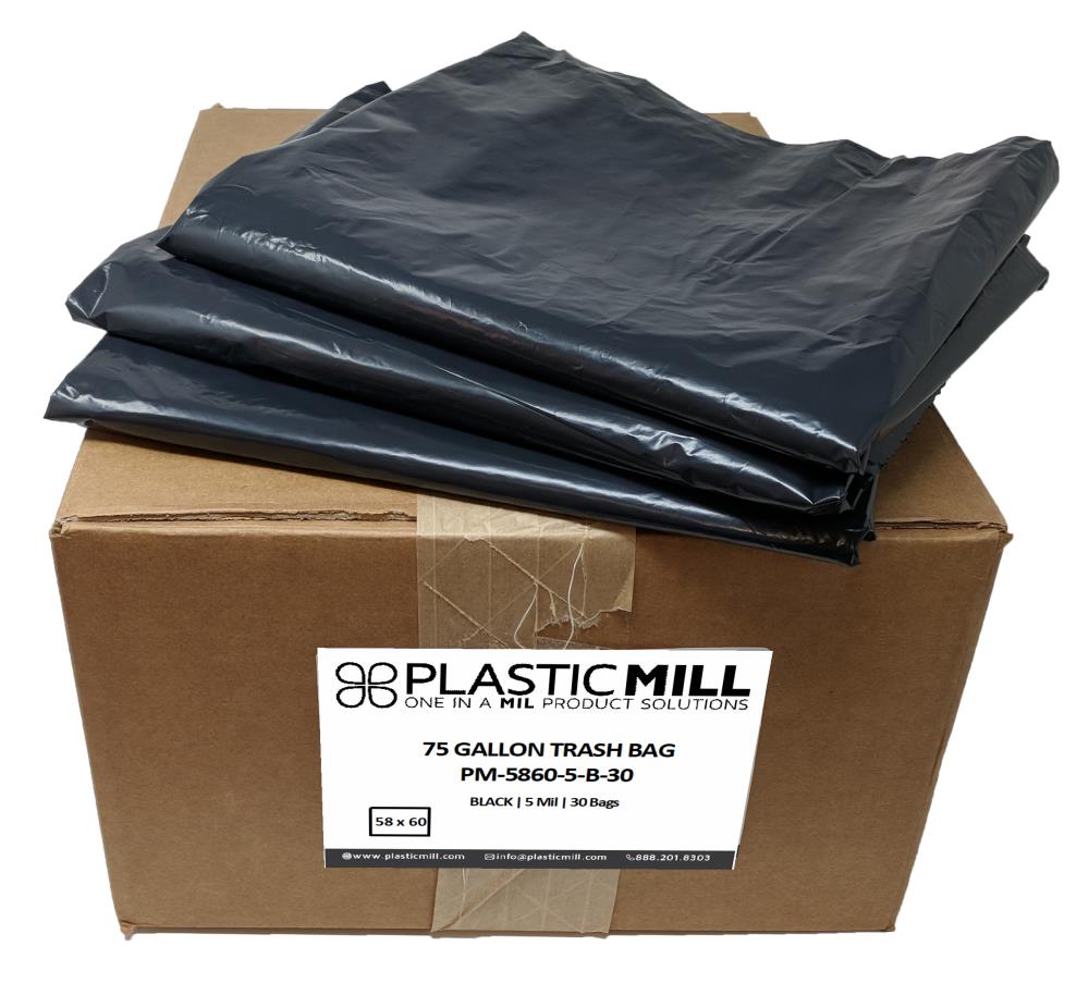 Bathroom Can Trash Bags  Bathroom Garbage Bags – PlasticMill