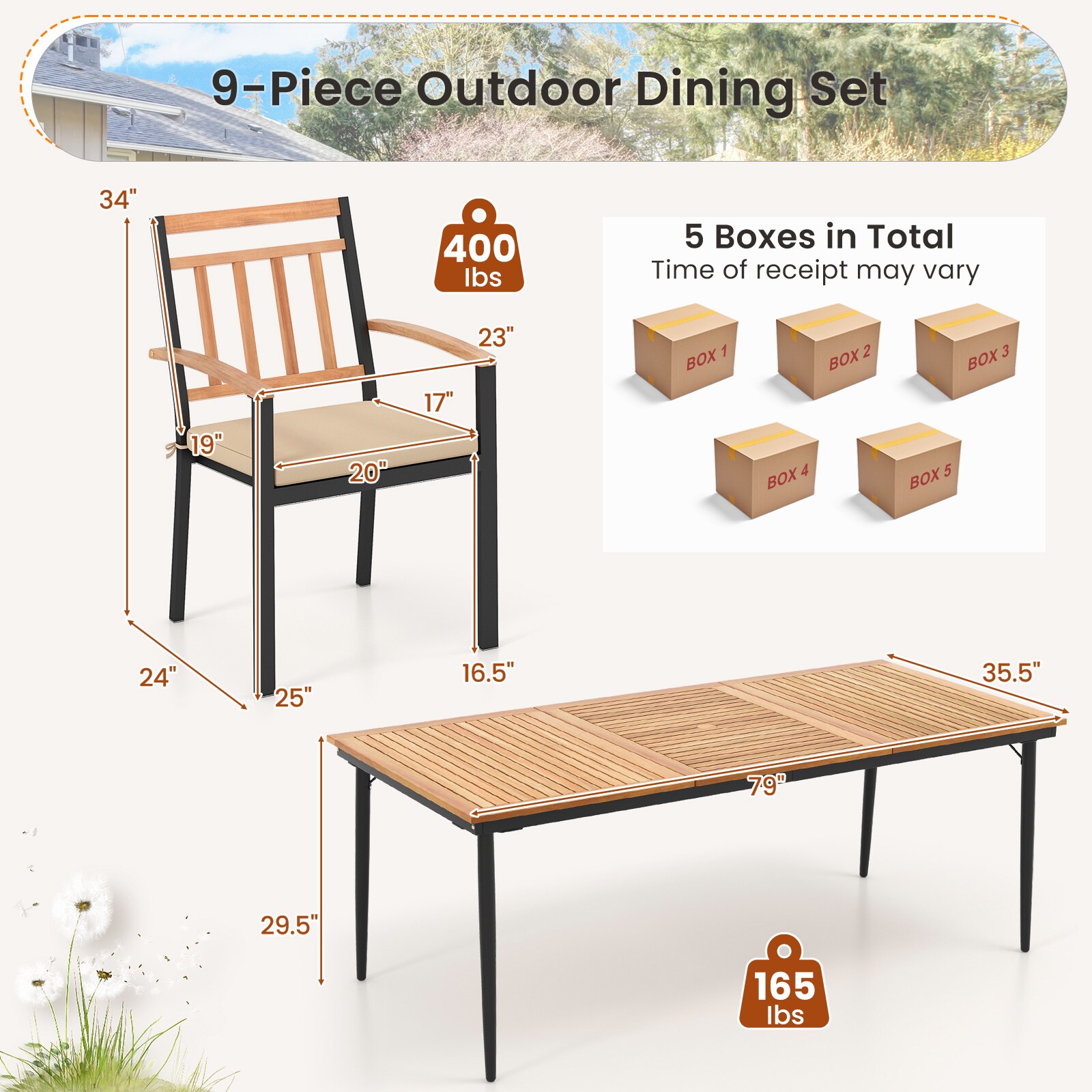 Iseryn GS587402 Patio-Dining-Sets - View #5