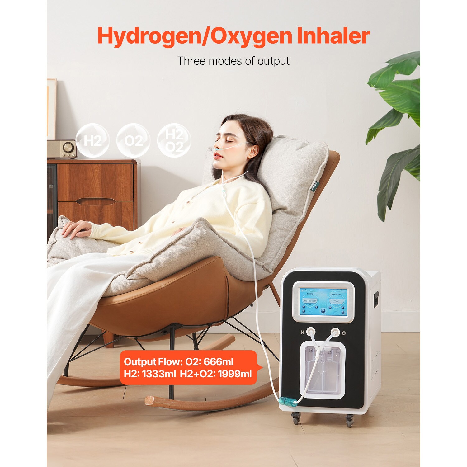 hydrogen inhaler vape KENCOS 4 Portable Hydrogen Inhaler, Black, Red, Champagne Gold, Navy Blue,  Pearl White, Pink + Assorted Cartridge (3 Pieces) + Electrolyte : main image 1