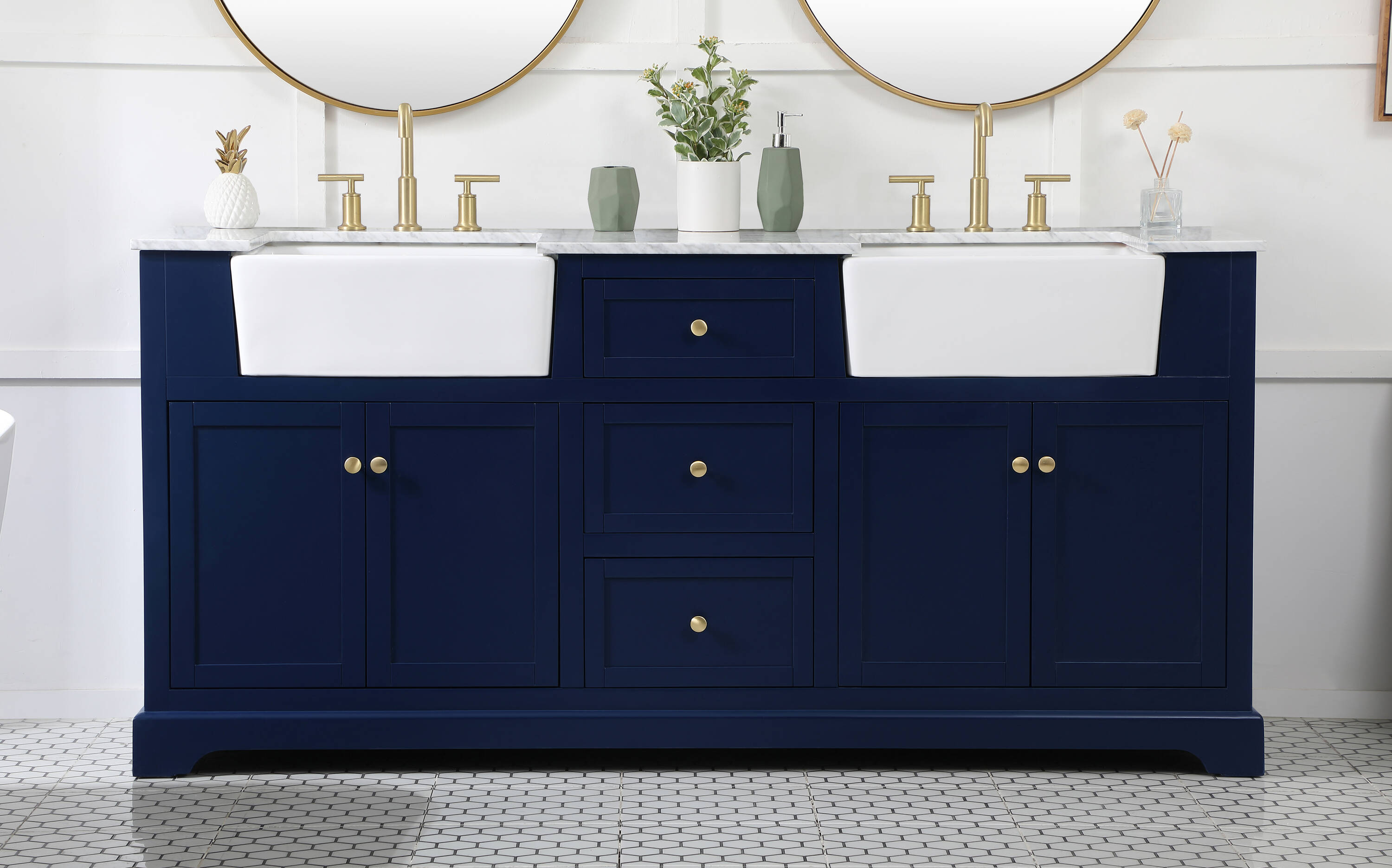 Elegant Decor HF180816DBL Bath-Vanity-Combo - View #2