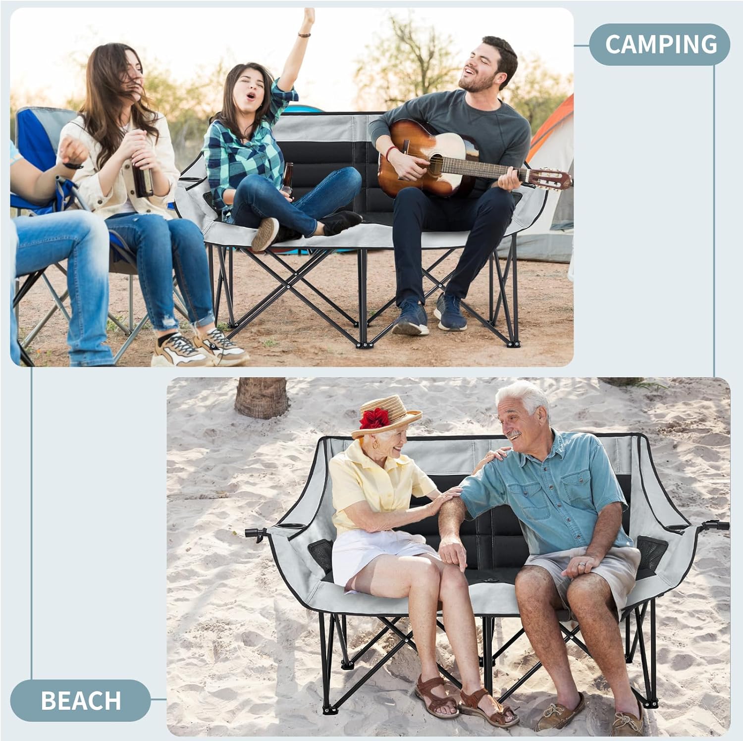 Esazn YLY-GRAY-LYU Beach-Camping-Chairs - View #6