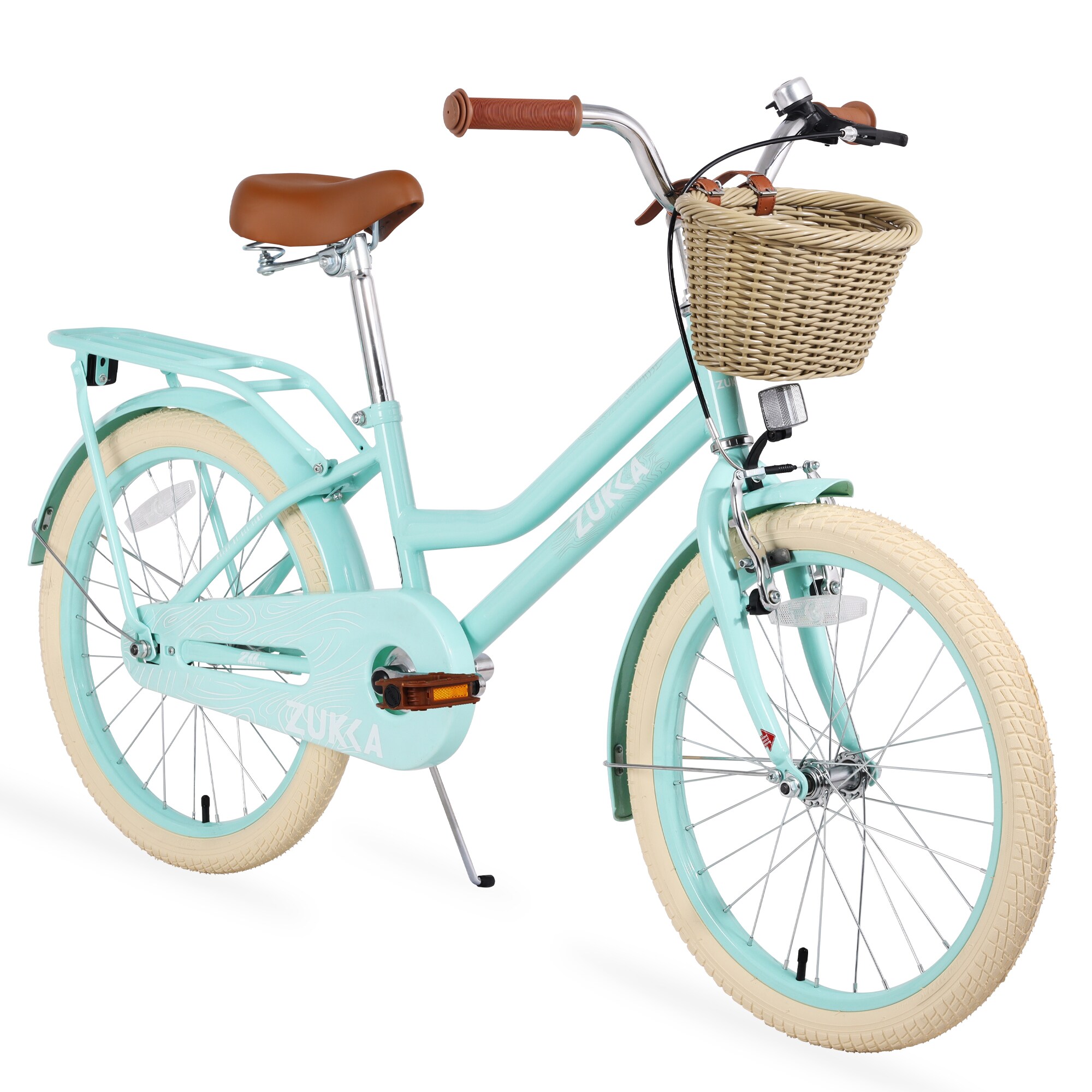 Mint green hot sale basket bike