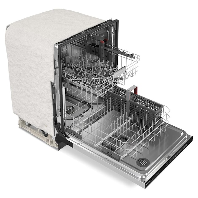 KitchenAid 47 DBA Two-rack Dishwasher in PrintShield Finish with Prowash Cycle (KDTE104KPS)
