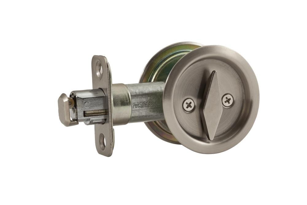 National Hardware N350-363 2.5-in Satin nickel Pocket Door Pull