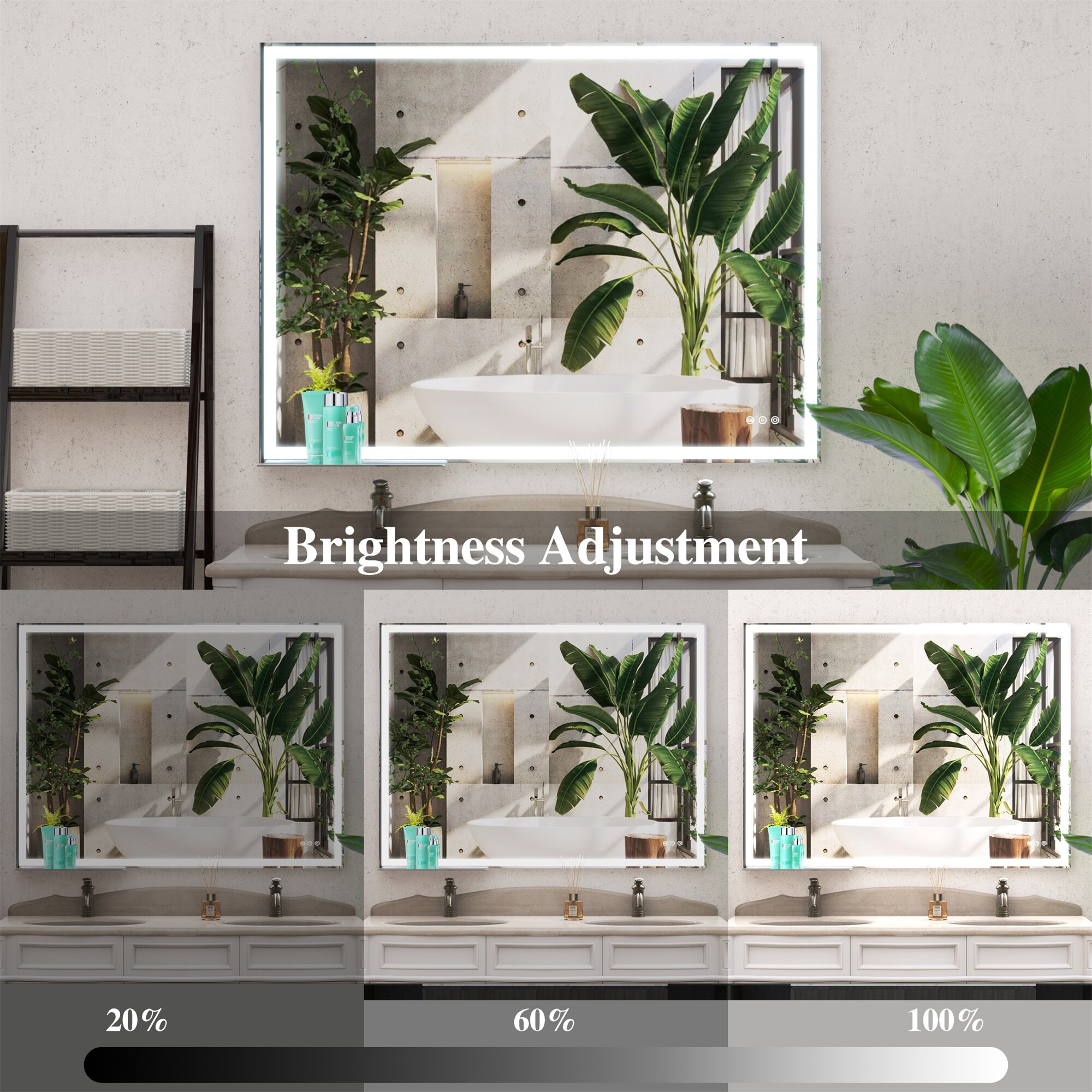 BABOOM BOM-2121013-OR Framed-Bath-Mirrors - View #6