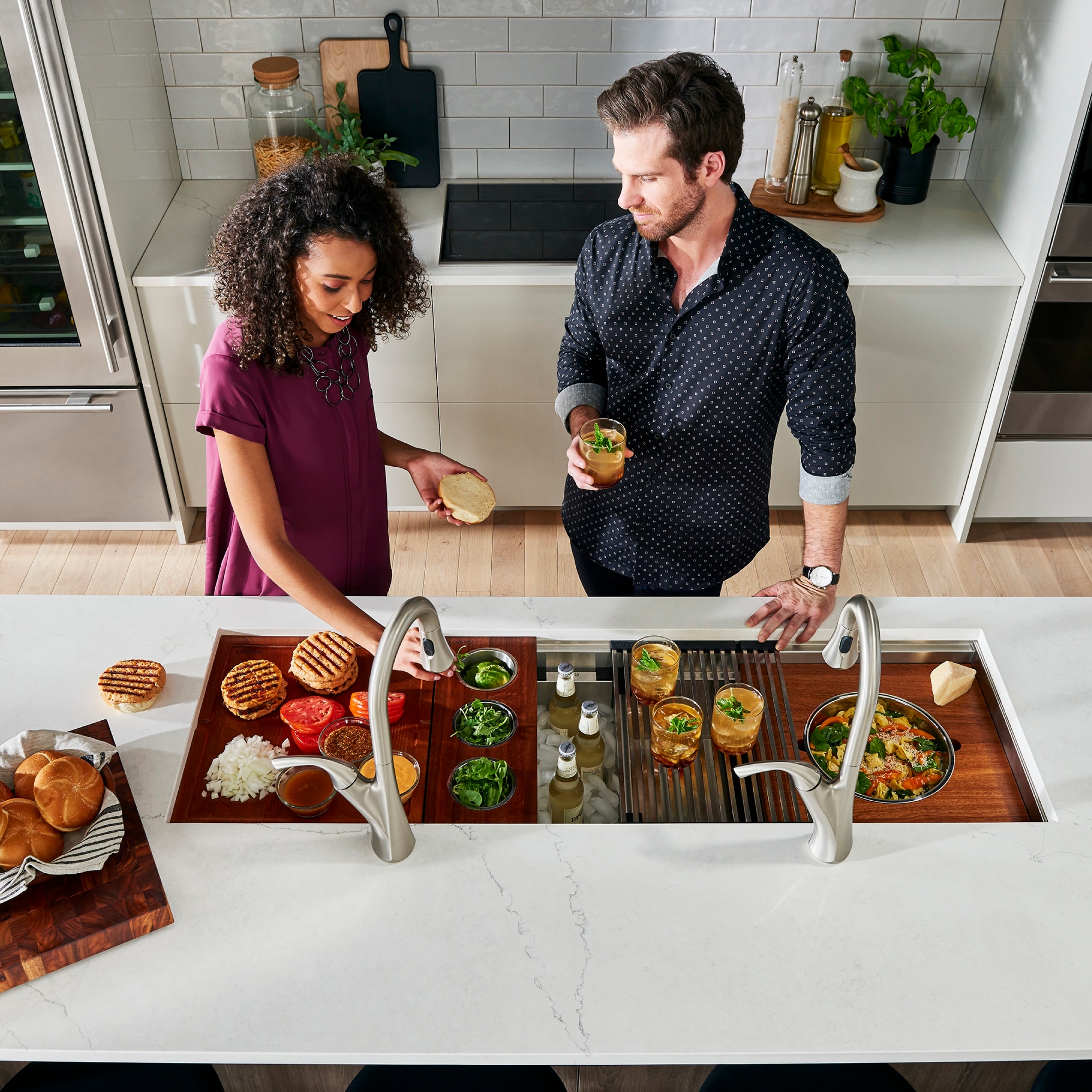 Ruvati RVH6333ST Kitchen-Sinks - View #5