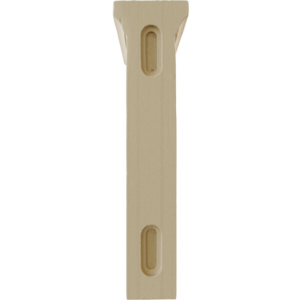 Large Rubberwood Gomez Corbel Bracket, 10" Height