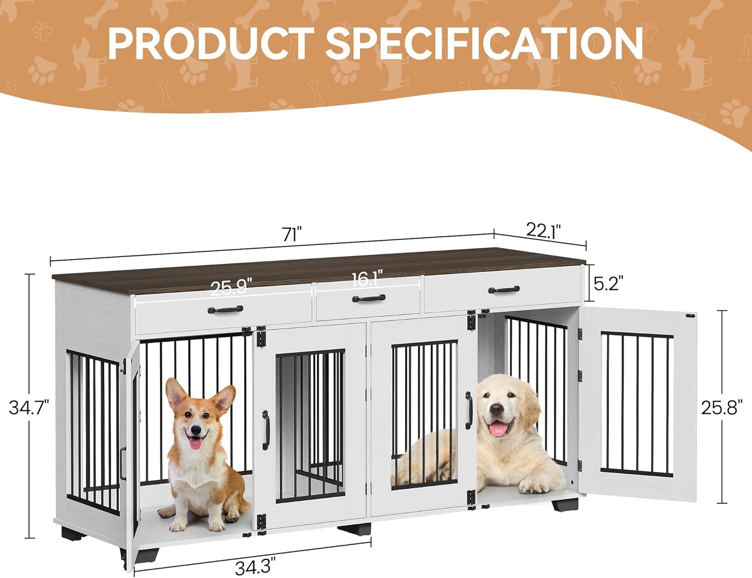 Qeetex PD-PHO-158Q1WUZ Pet-Crates-Carriers - View #3