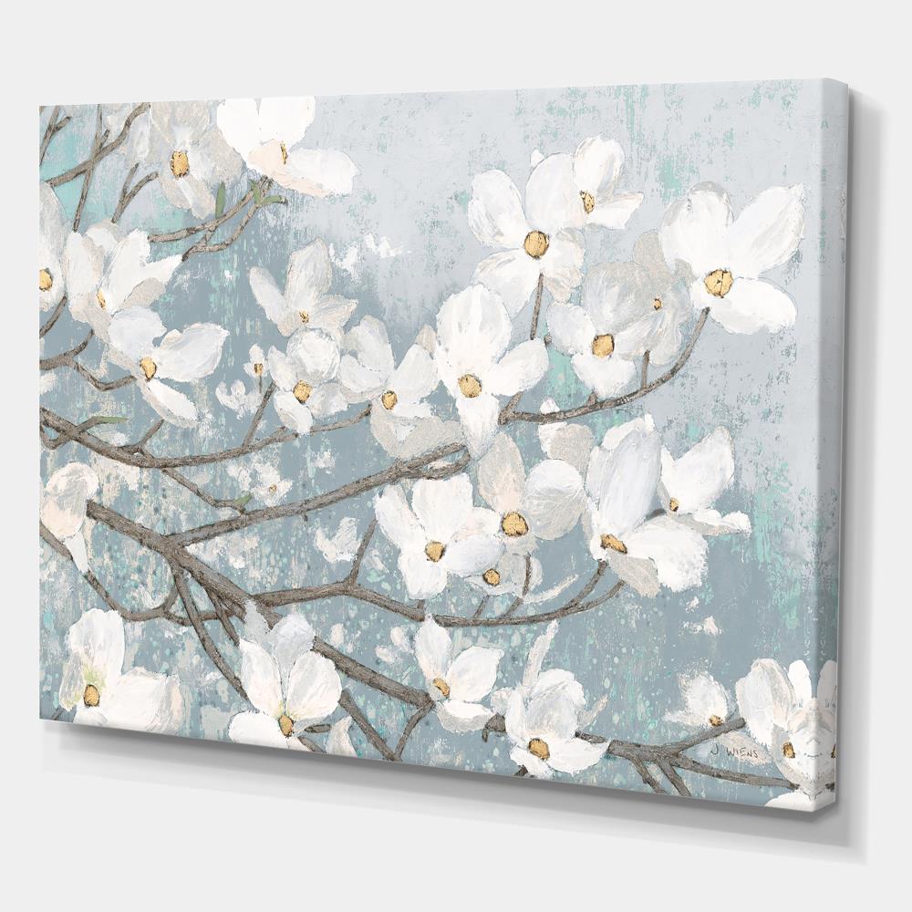 Designart PT30033-20-12 12-Inches H x 20-Inches W Floral Canvas Print