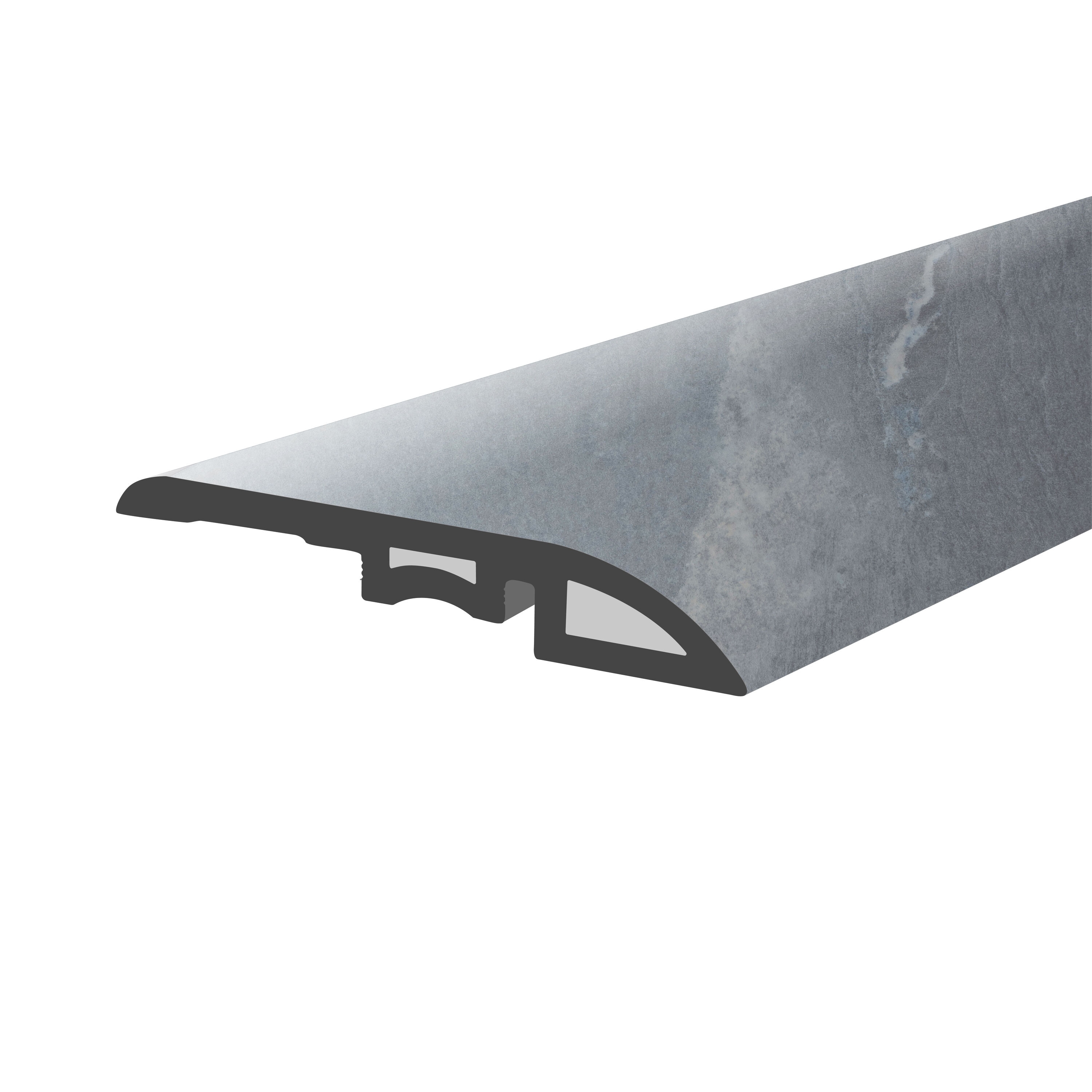 Lucida USA GC-324RM GlueCore Reducer Moonrock 0.27-in T x 1.75-in W x 48-in L Vinyl Reducer