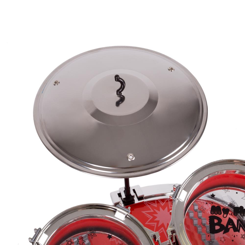 Drum Set for Kids Musical Instruments Kids Drum Set with Stool, Cymbal,  Drum Sticks, 4 Snare Drums and 1 Bass Drum Jazz Drum Kit Toys for 3 4 5 6  Year