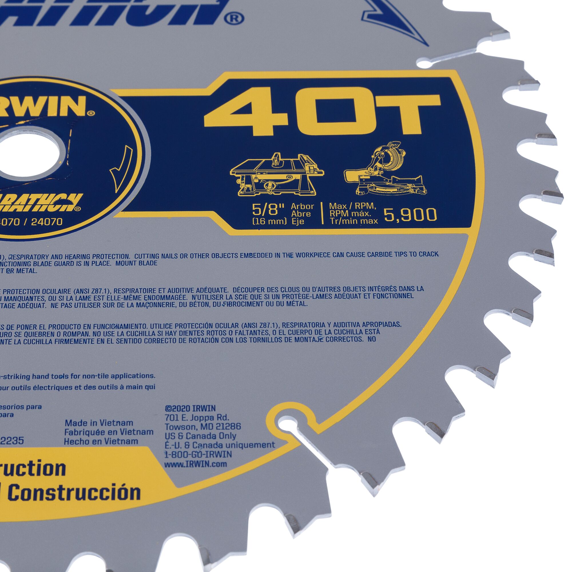 IRWIN 14070 Circular-Saw-Blades - View #6