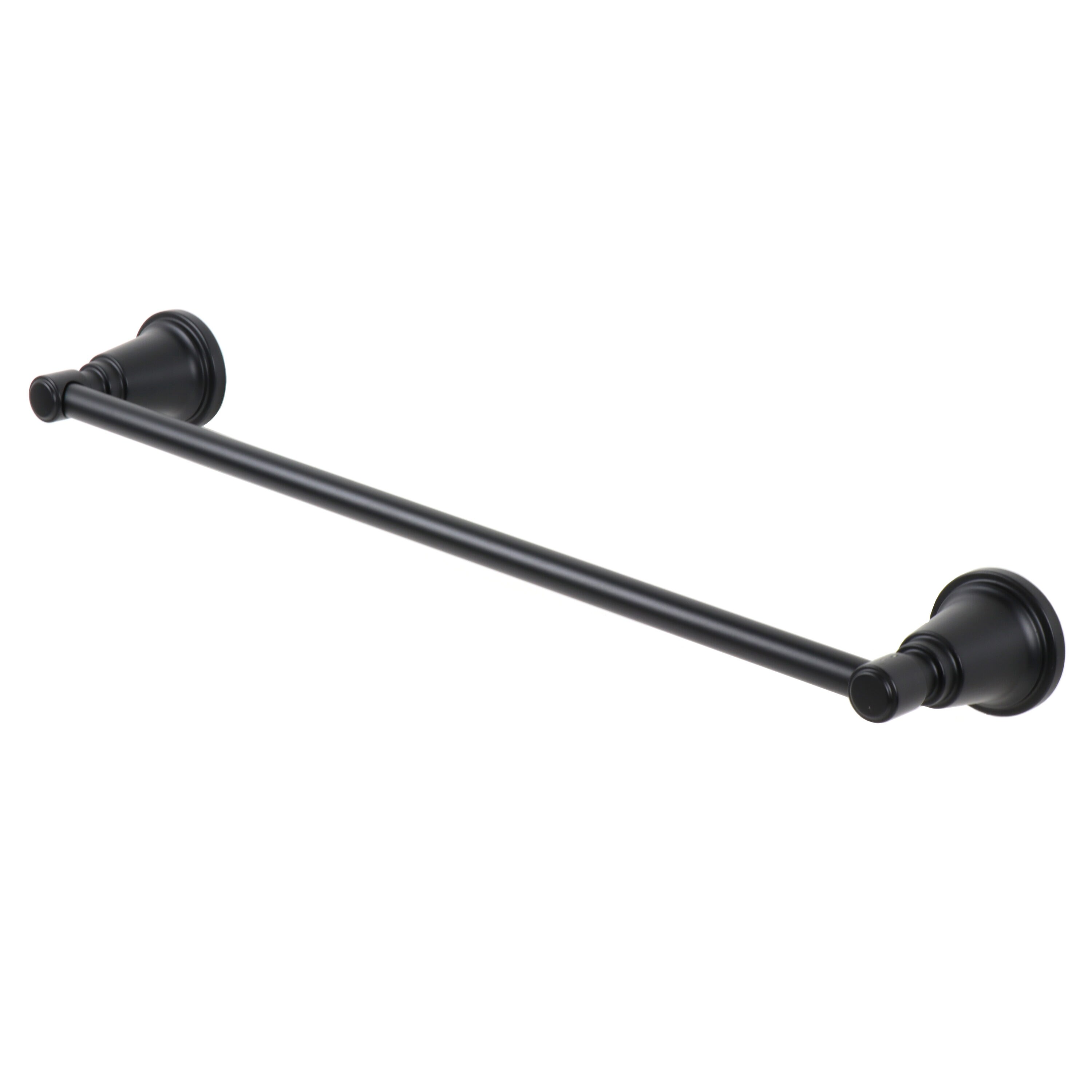 allen + roth 3-Piece Townley Matte Black Decorative Bathroom Hardware ...