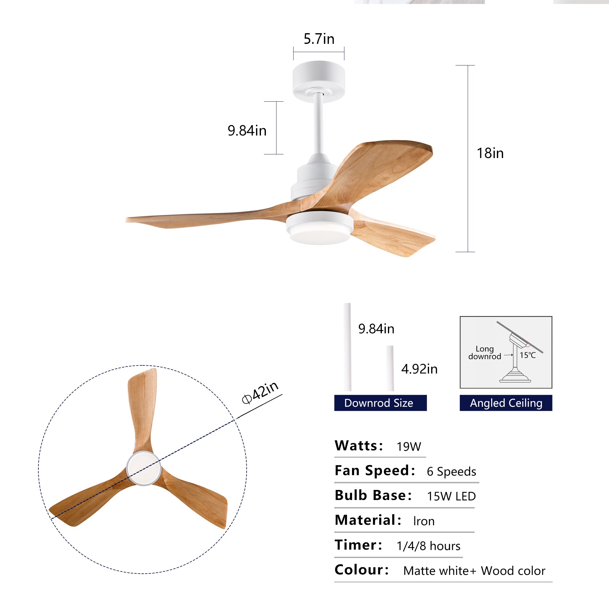 JUSHUA MT-1P406911 Ceiling-Fans - View #8