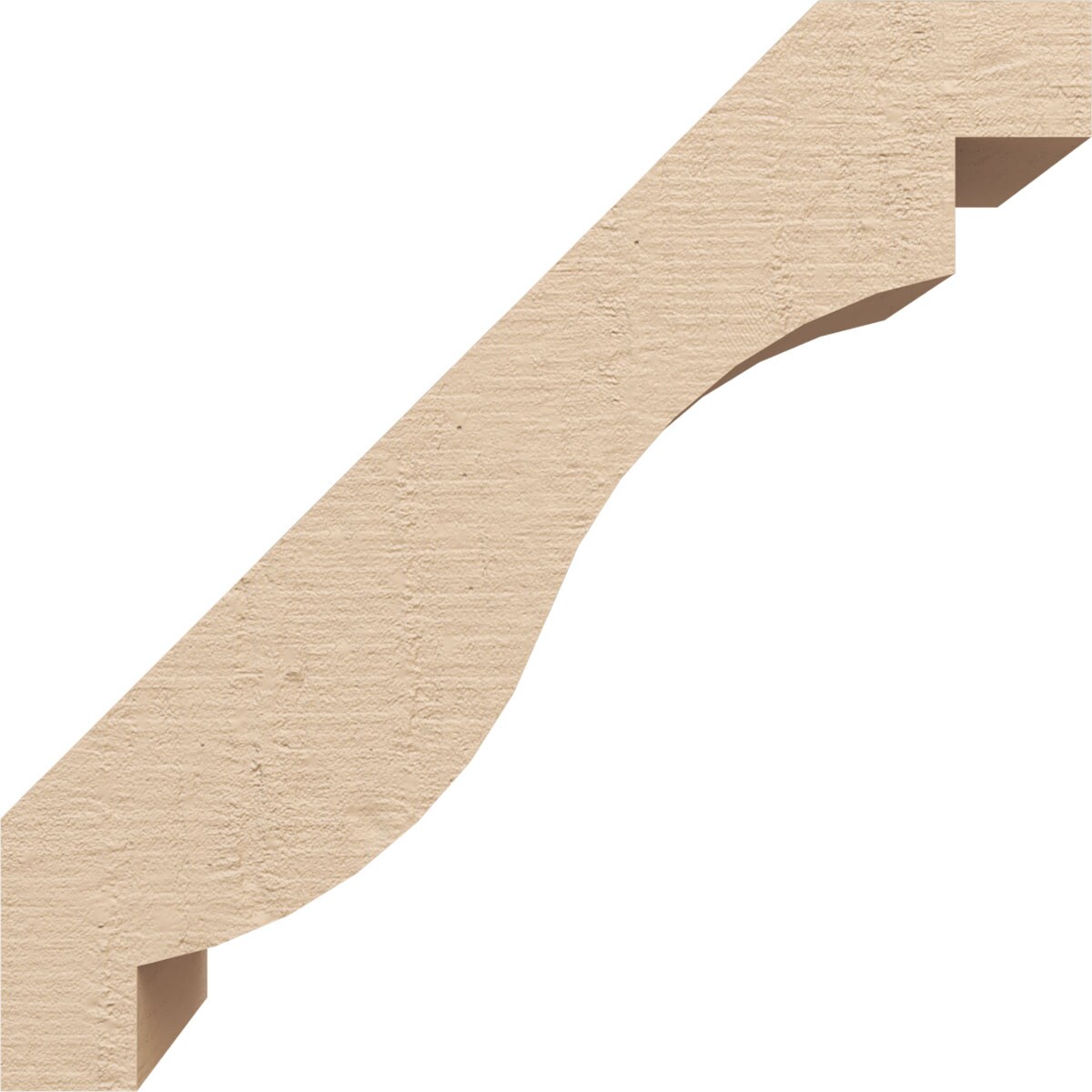 Ekena Millwork BRCUR05X10X10CHGRCPR braces - View #4