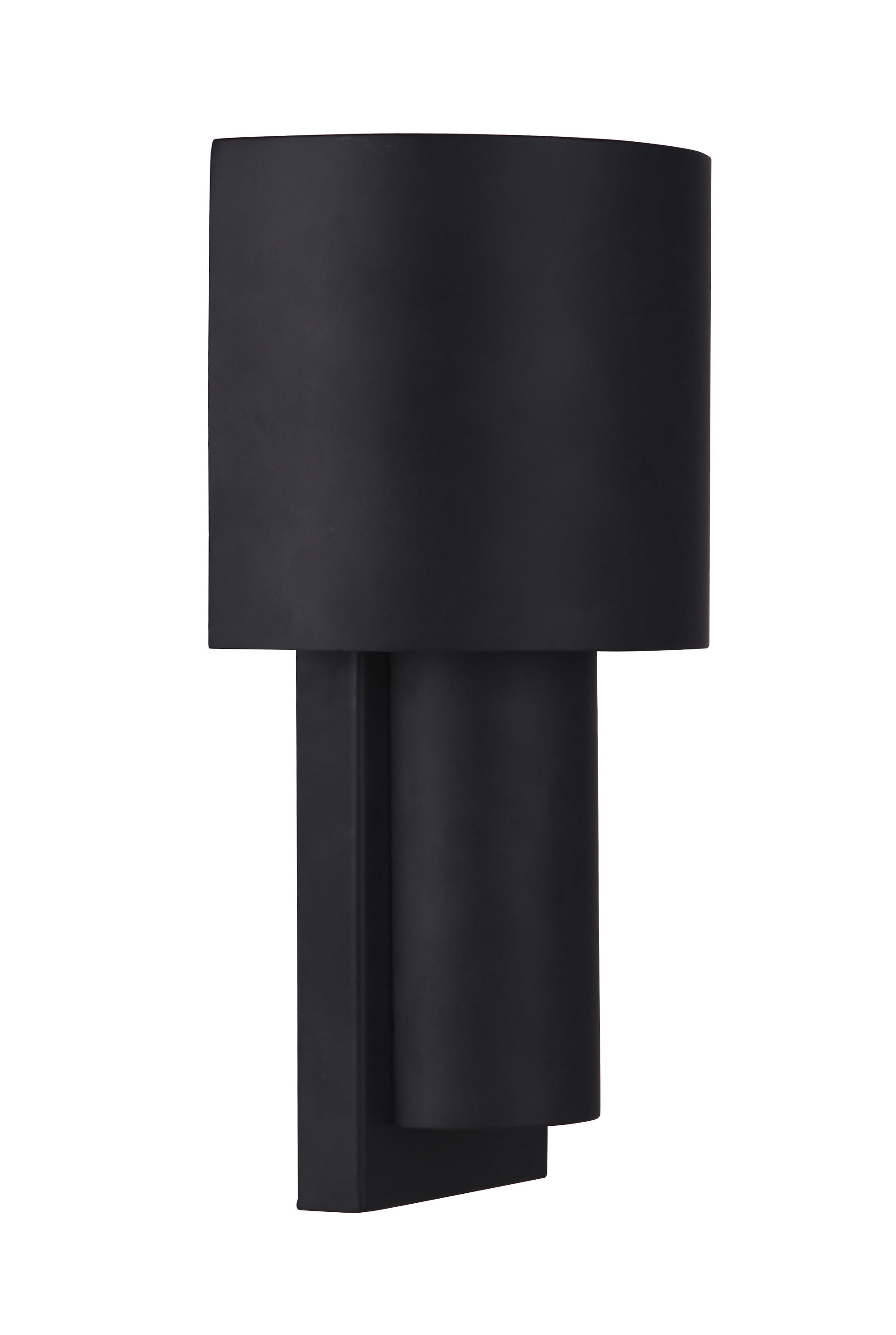 Midnight Black Aluminum Dimmable LED Wall Sconce