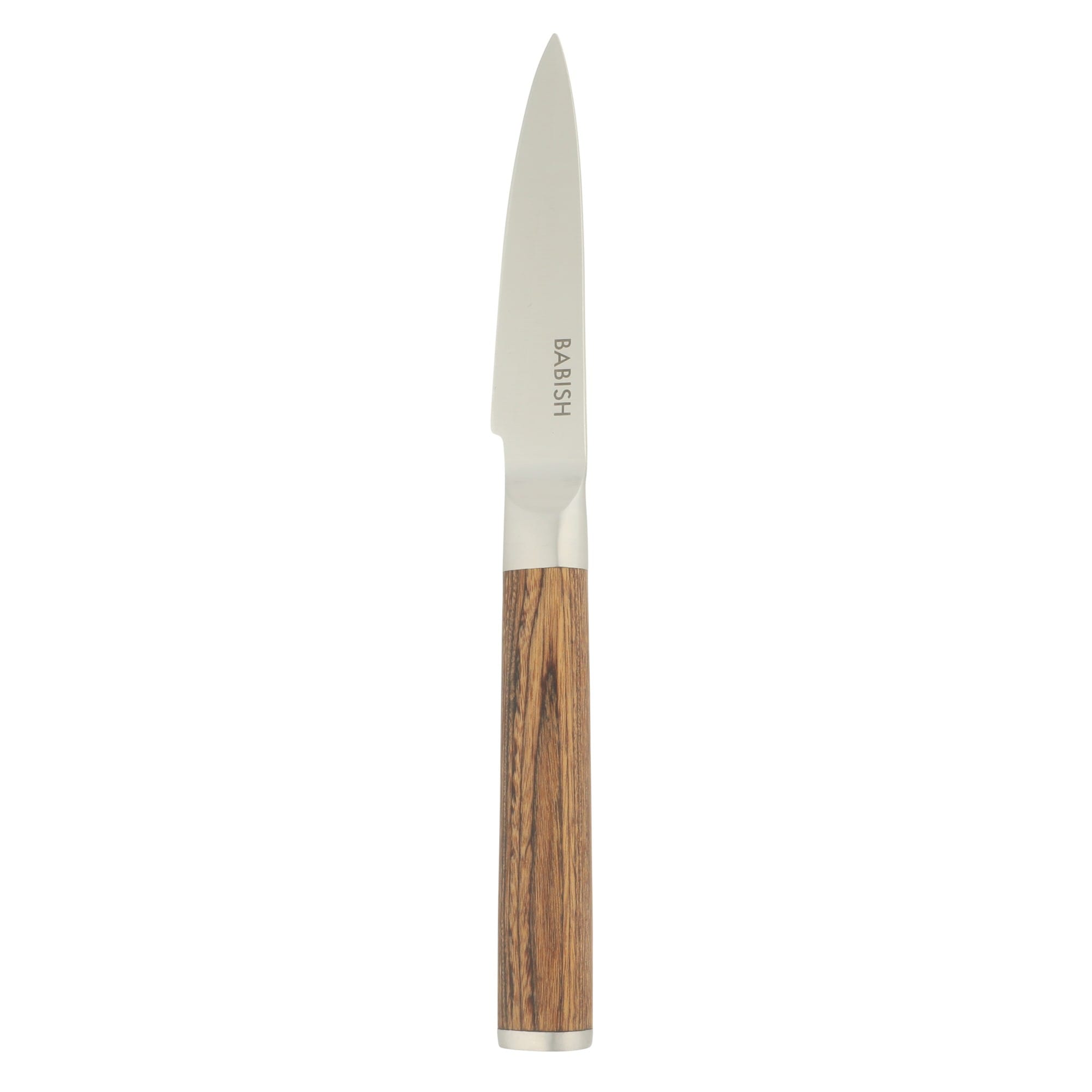 Babish  High Carbon 1.4116 German Stainless Steel Full Tang 3.5 Inch Paring Knife for Peeling Trimming and Prep Work