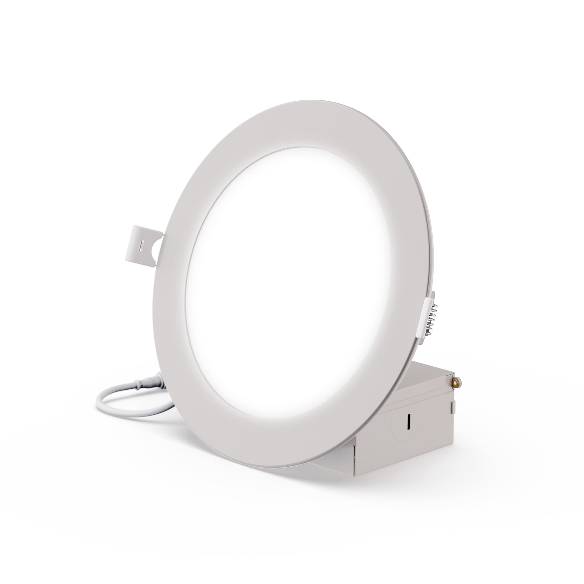 Infibrite IB-002-8-12W-HL Elite White 6-in 1050 -Lumens Switchable Round Dimmable LED Canless Wet rated Recessed Downlight