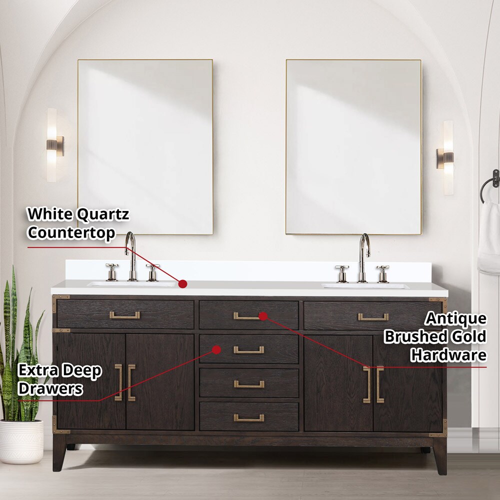 Lexora LVW72DK210 Bath-Vanity-Combo - View #7