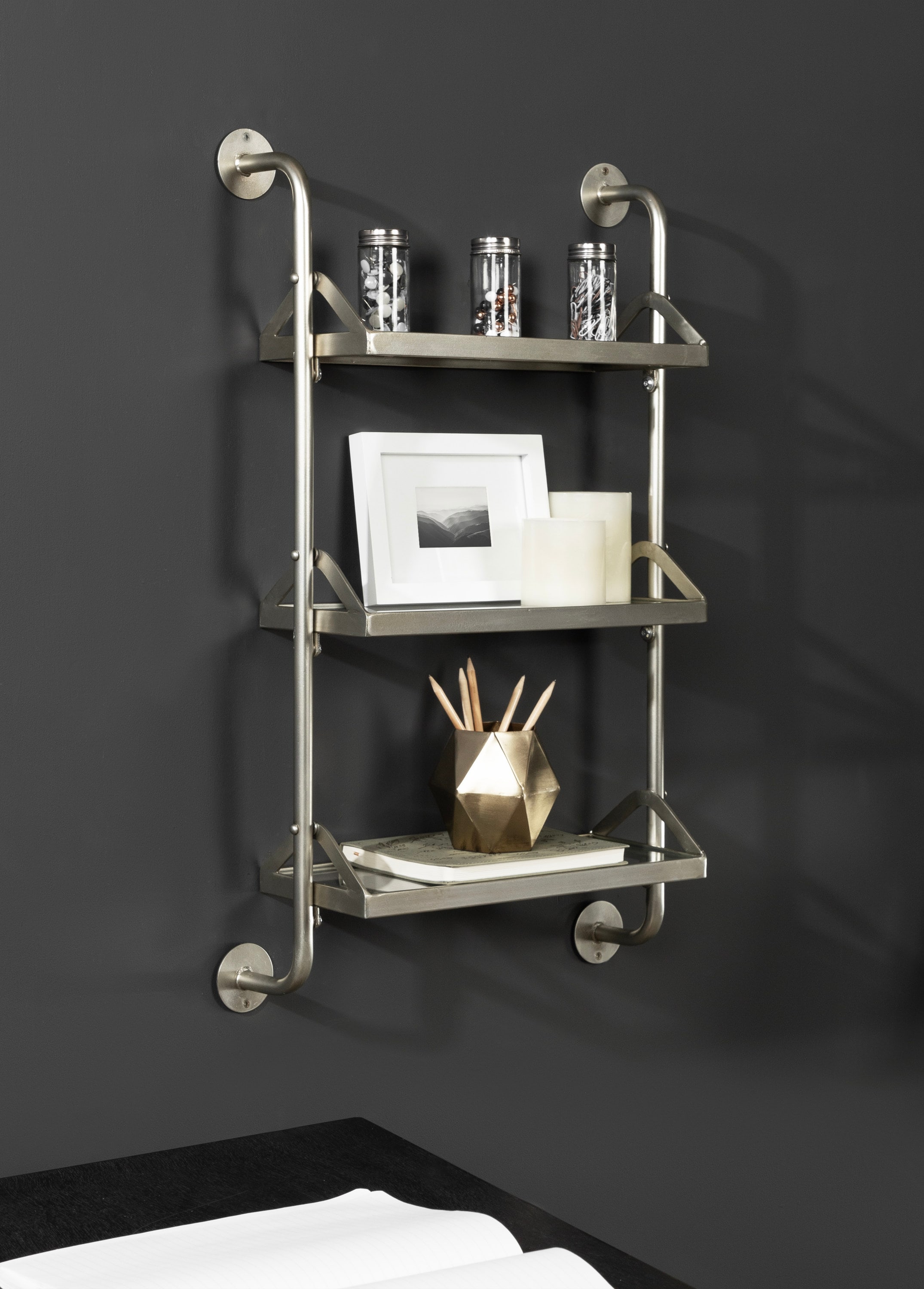 Kate and Laurel 227867 Wall-Mounted-Shelving - View #8