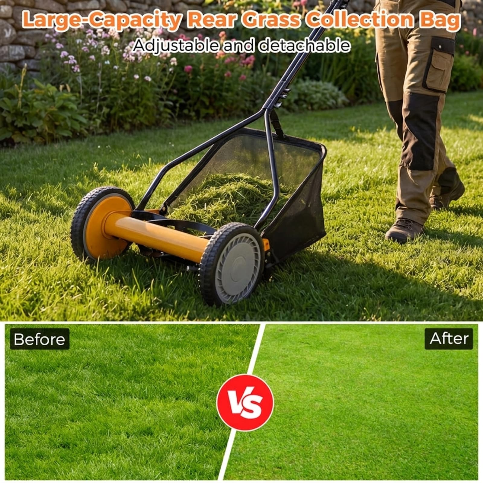 SUGIFT LW108SUGHY2286 Push-Mower-Reel - View #10