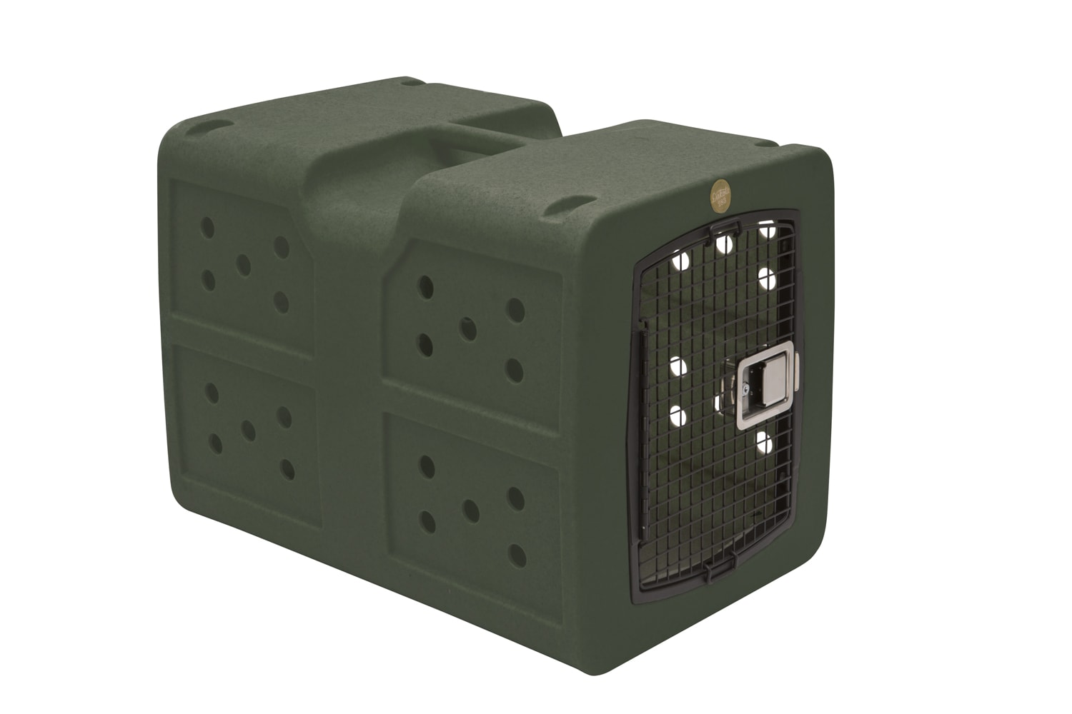 Good Ideas D2-G3LRG-FRM-OLI Large (41 - 65 lbs.) Plastic Dog Crate 2.933-Feet L x 2.042-Feet W x 2.208-Feet H )