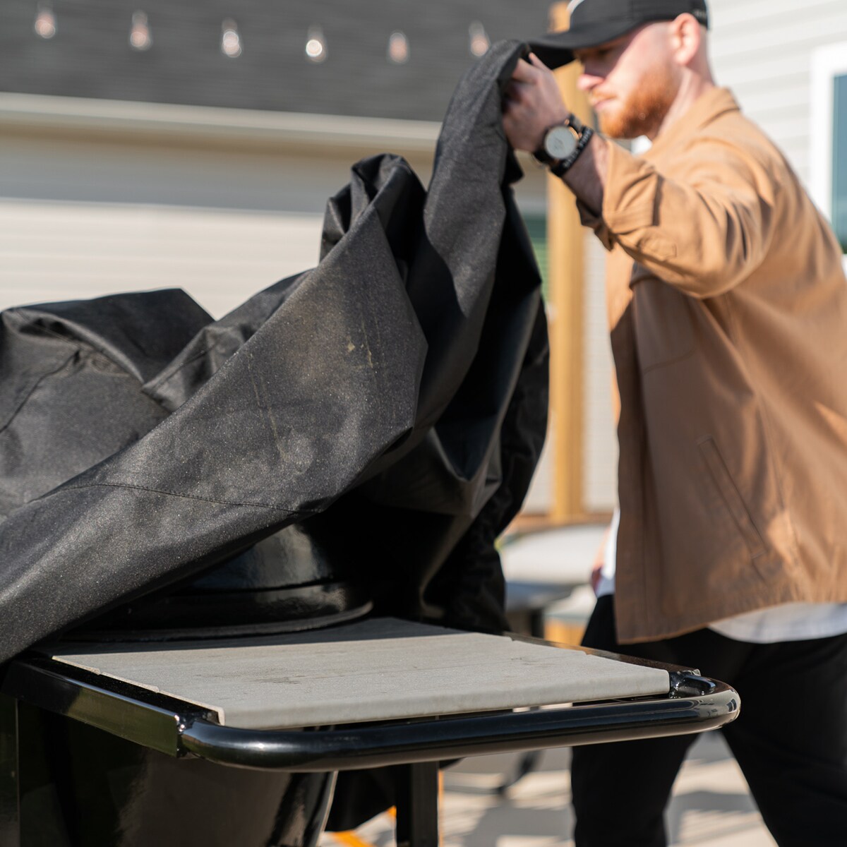 Goldens' Cast Iron 13568 Charcoal-Grills - View #5