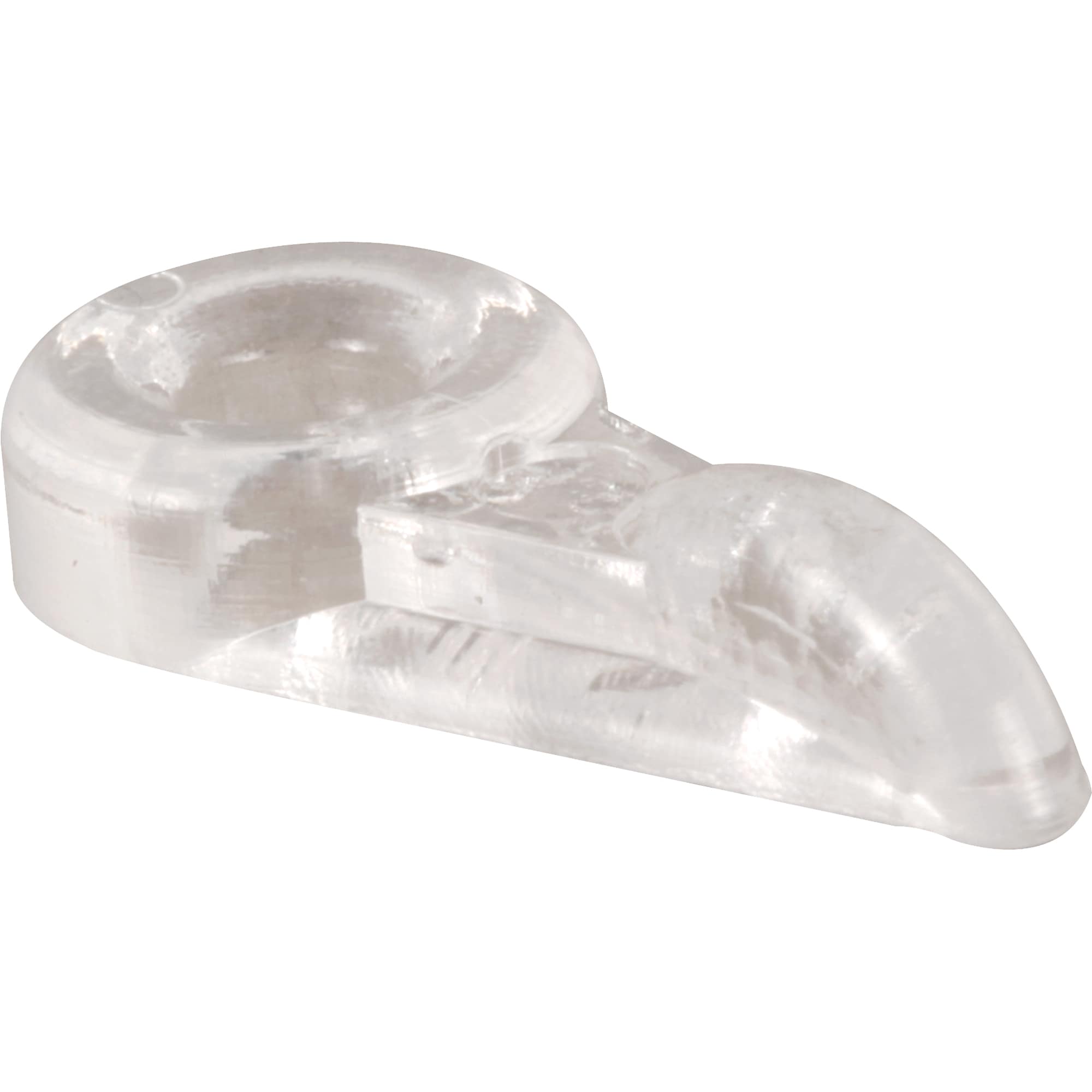 Prime-Line 1000 -Pack Clear Flush Clip #PL 15752