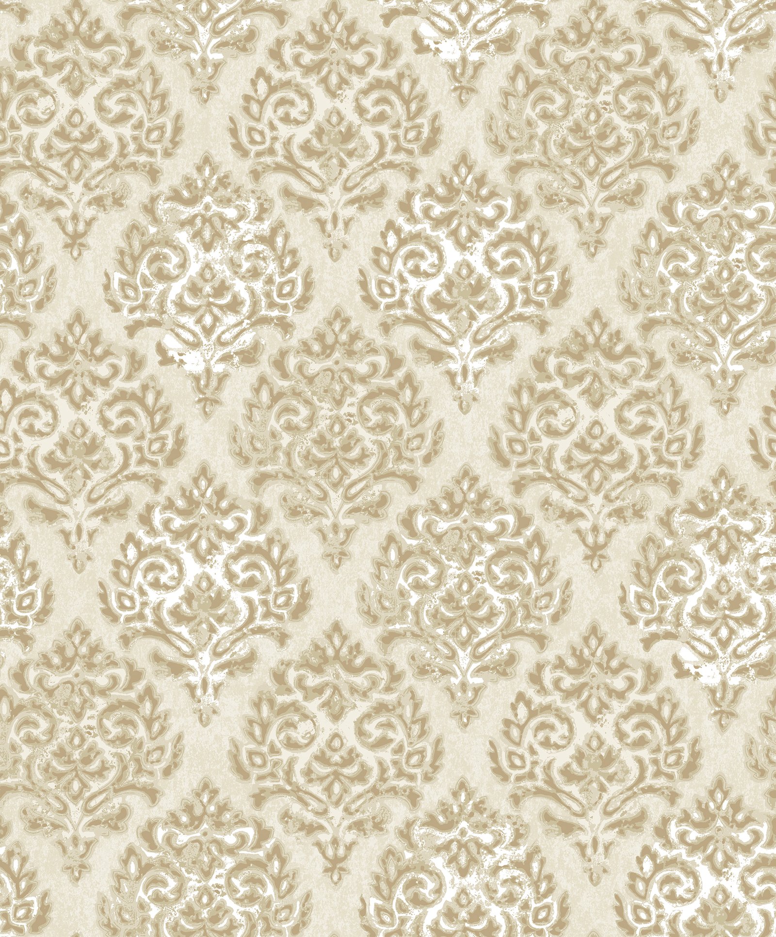 Galerie Lustre Modern Damask Gold Wallpaper MT2009
