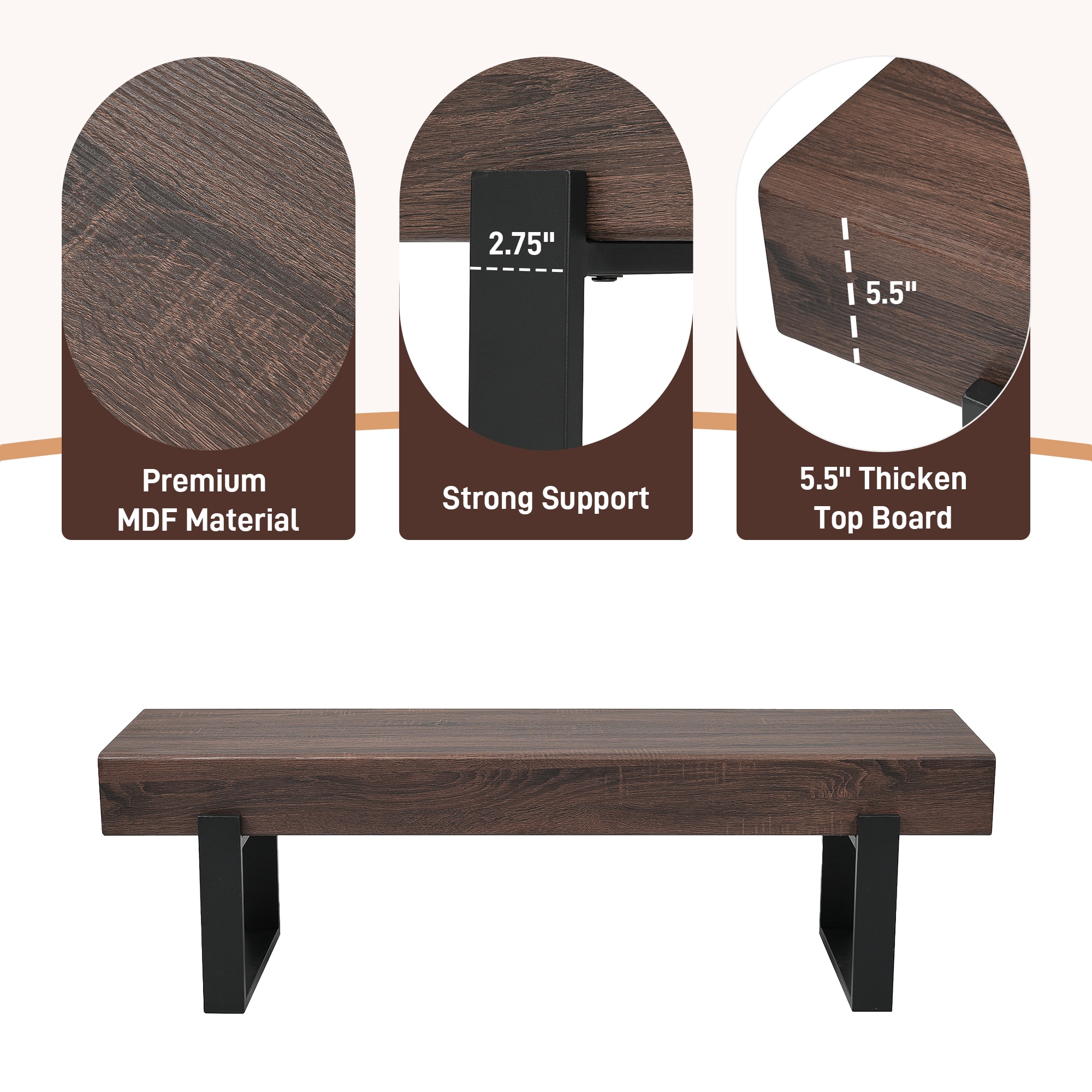 GDFStudio 339848 Dining-Benches - View #5