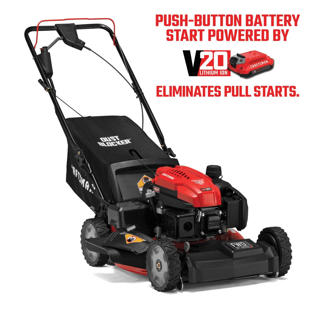 Electric start Push Lawn Mowers at