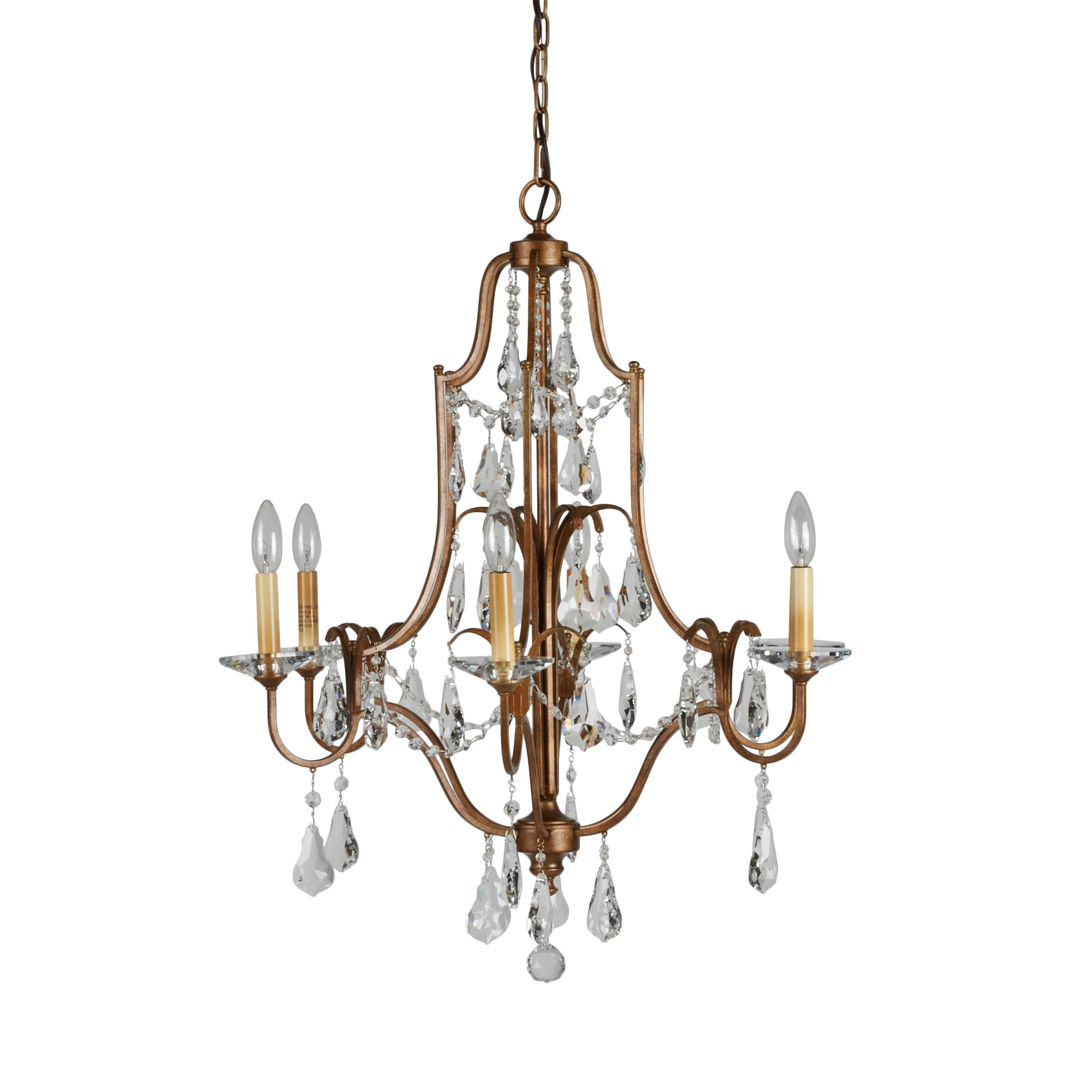 feiss valentina 4 light chandelier