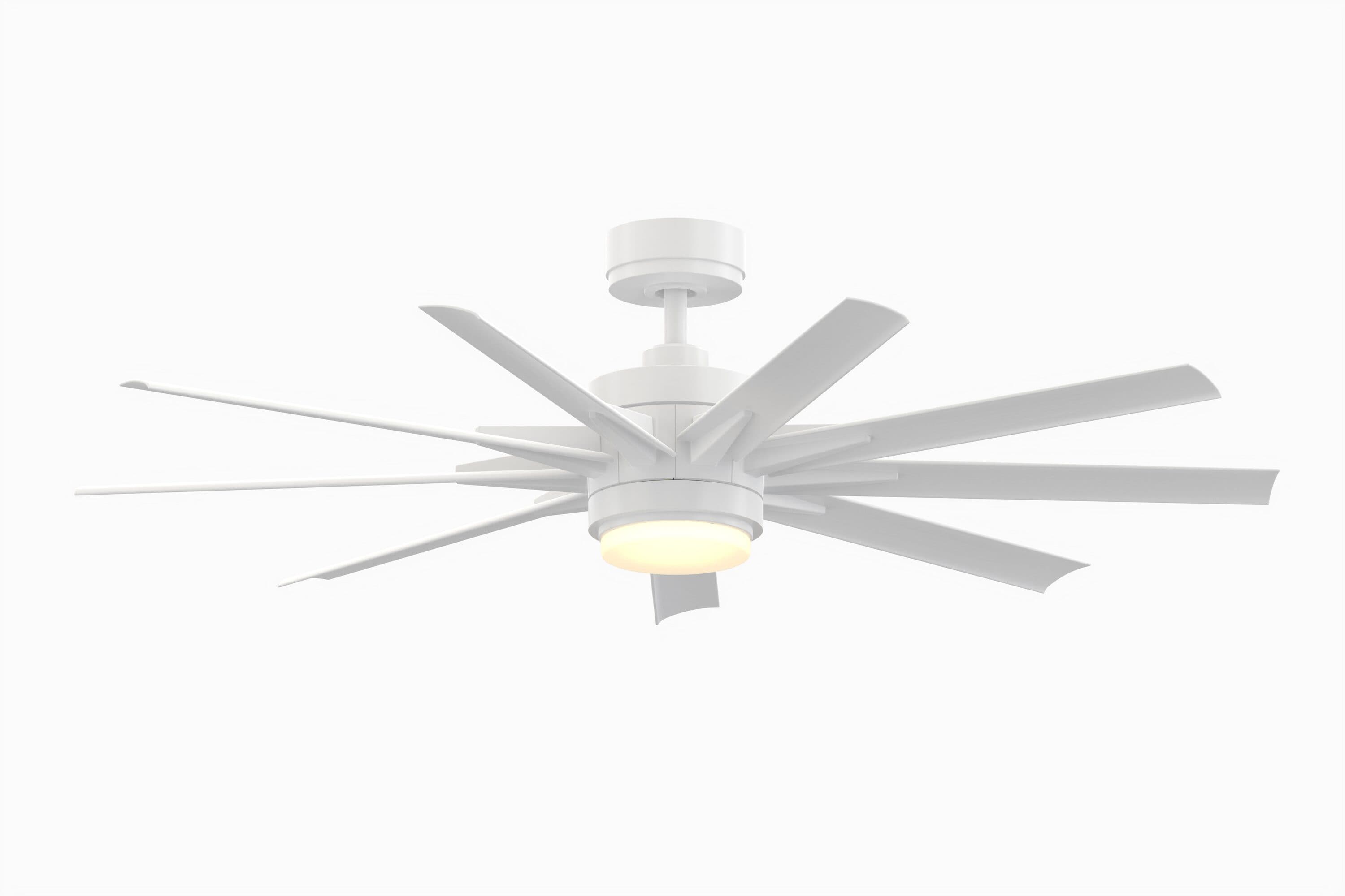 Hinkley Marin 60-in Metallic Matte Bronze with Walnut Blades Integrated LED Indoor Smart Propeller Ceiling Fan with Light and Remote (3-Blade) 903160FMM-NDD Sansujyuku sansujyuku.com