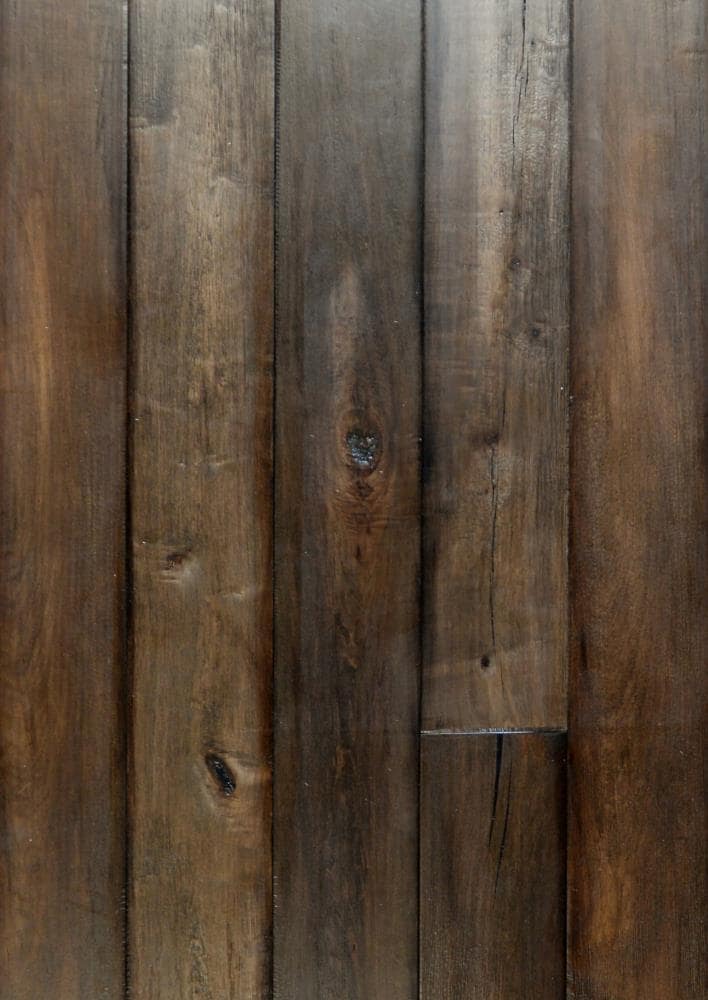 Americana Floors SB-PL-MAH19004 (Sample) Pub House Brown Vintage Maple Engineered Wirebrushed Hardwood Flooring