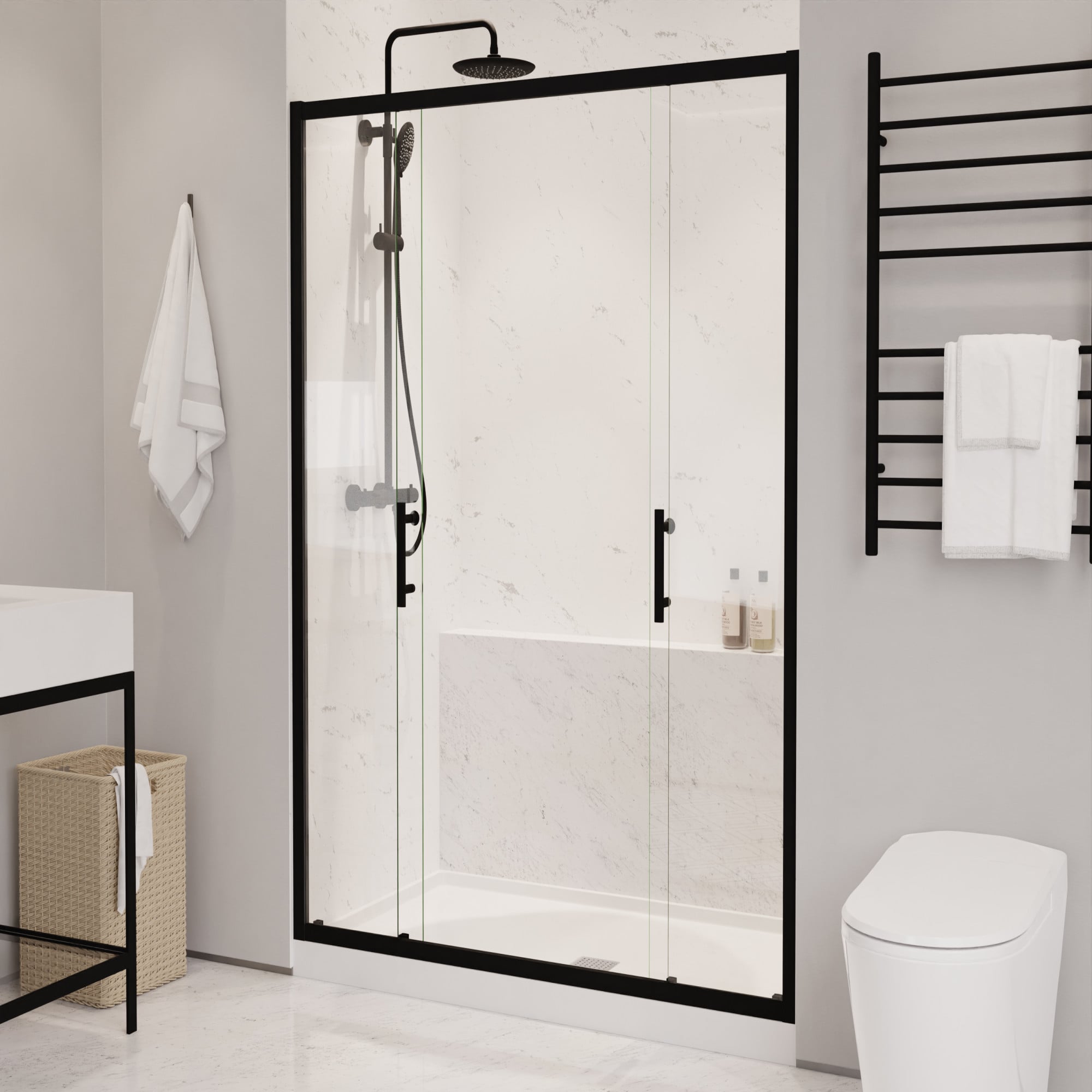 ANZZI SD-AZ15-01MB Shower-Doors - View #3