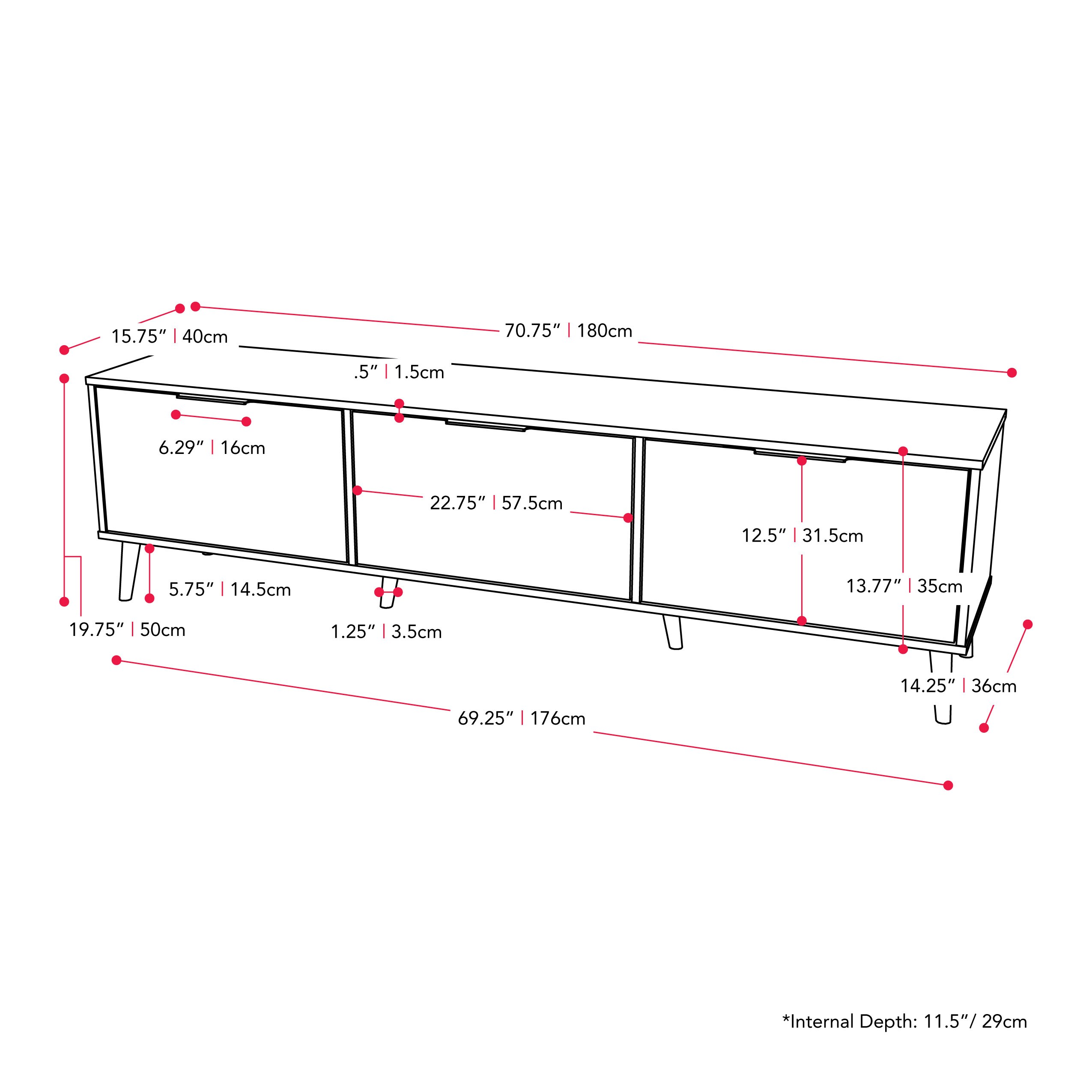 CorLiving THW-621-B Tv-Stands - View #8