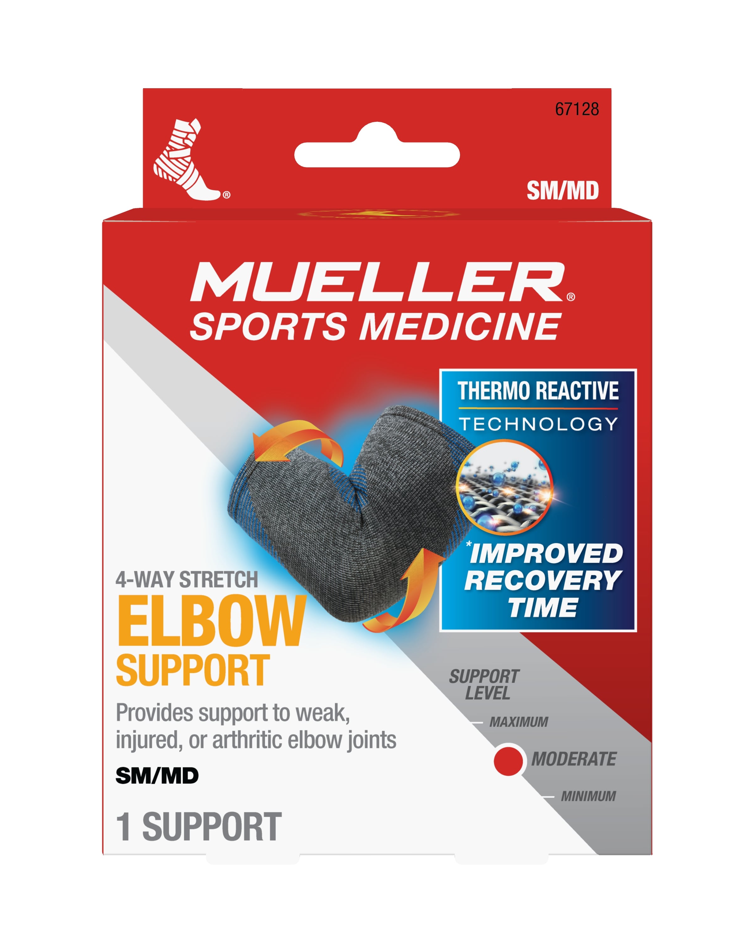 Mueller Sports Medicine Mueller Adjustable Elbow Support 1 Ct in the Safety  Accessories department at