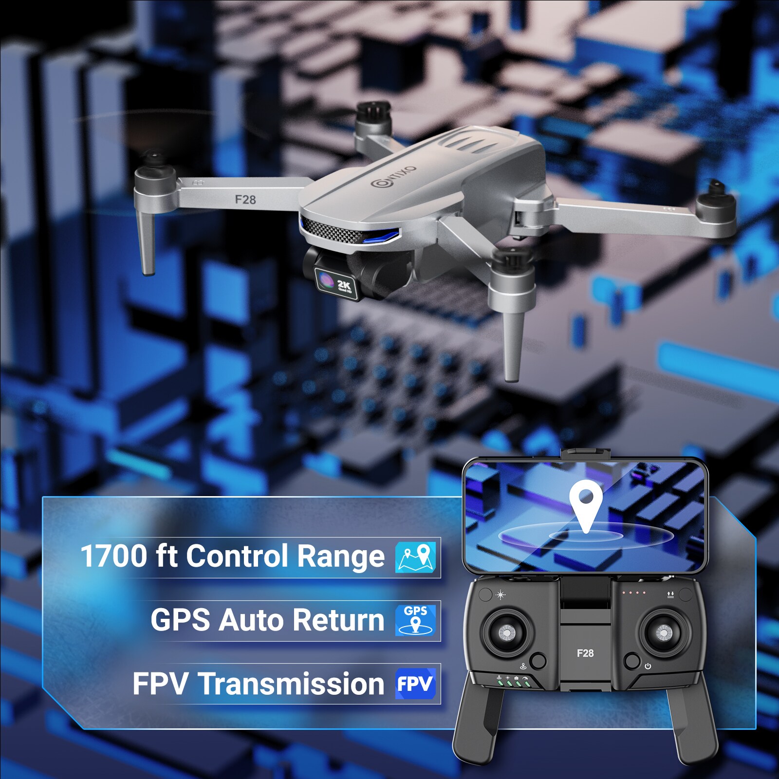 Contixo F28 drones - View #3