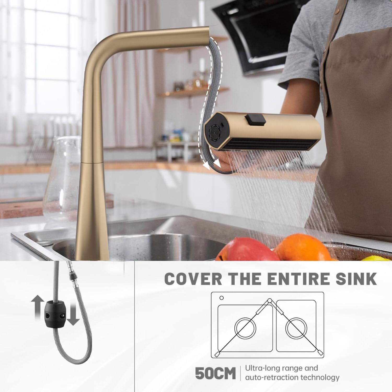 Poinic YUR-KF002BG Kitchen-Faucets - View #5