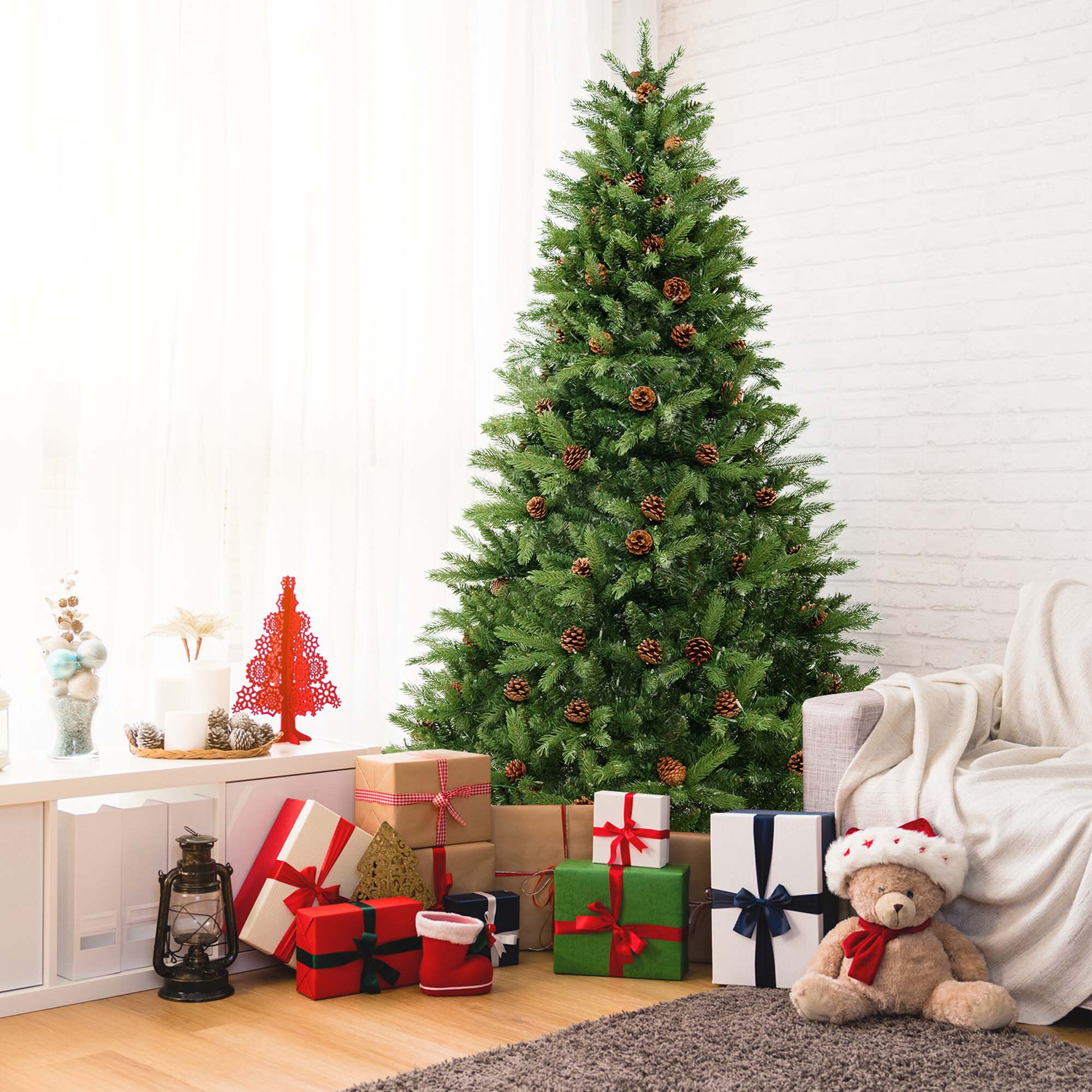 Costway LWS00760 Artificial-Christmas-Trees - View #9