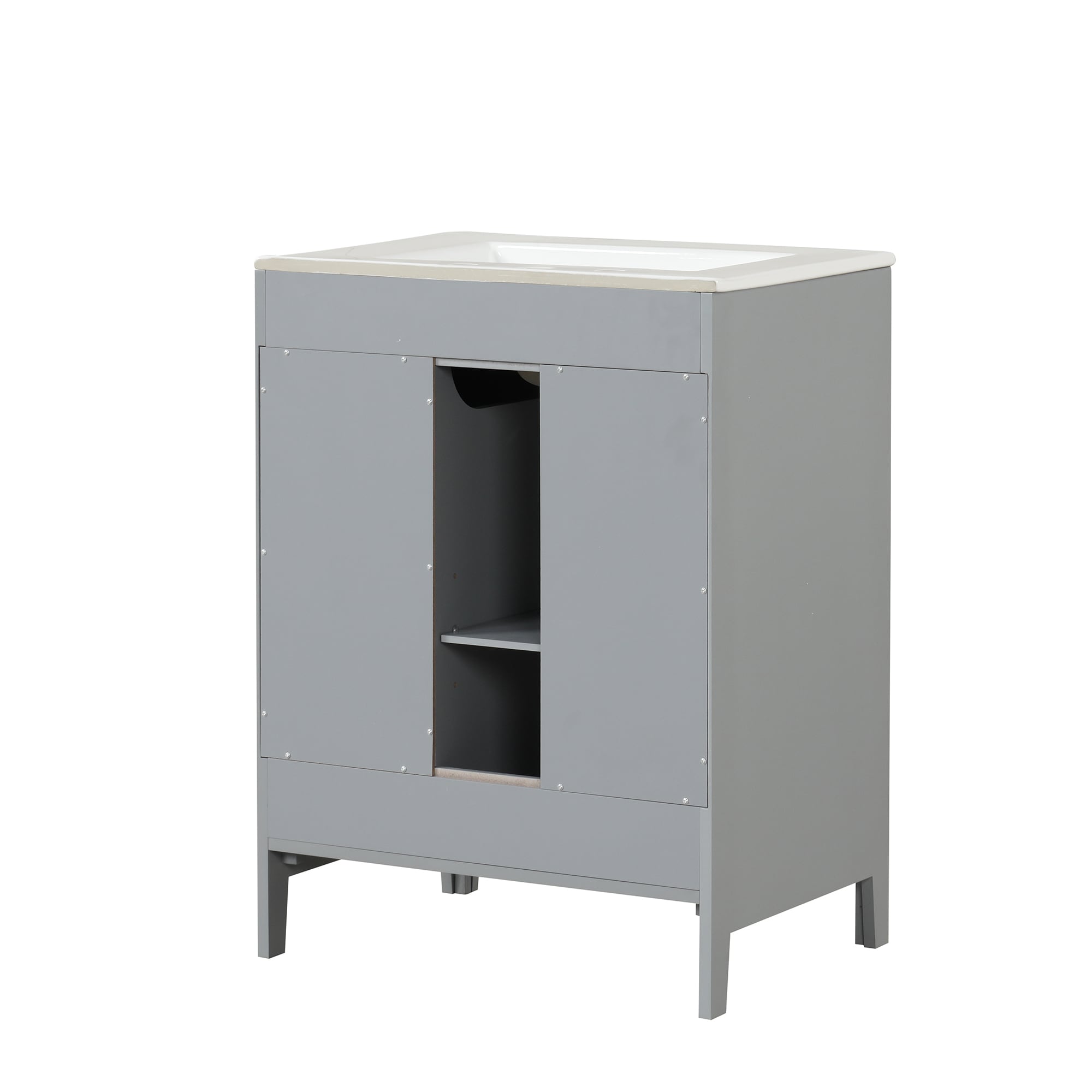 WELLFOR NIE-N7VT004-G Bath-Vanity-Combo - View #10