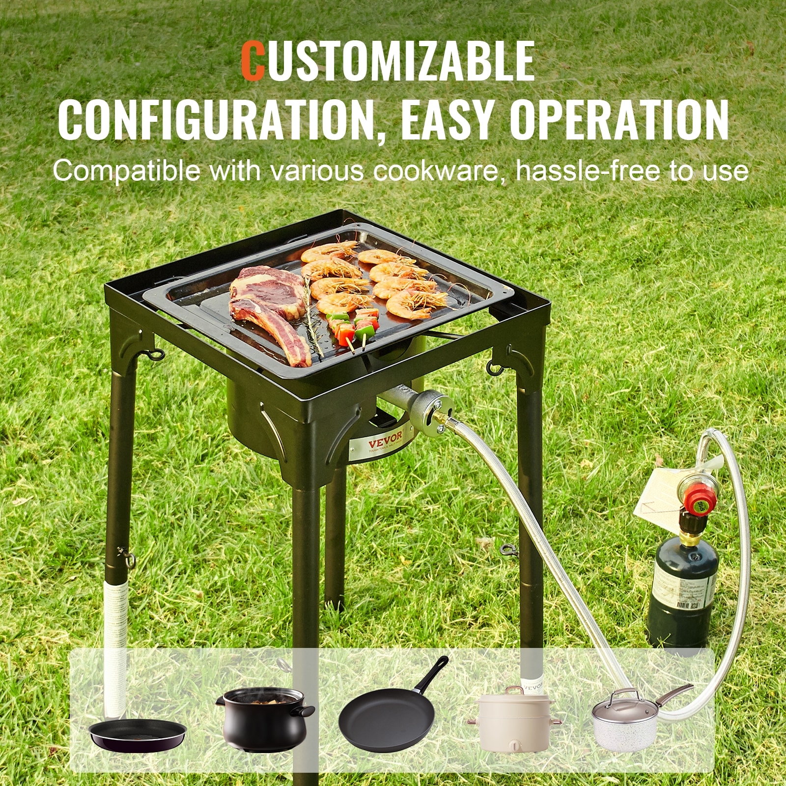 VEVOR HWRQL60000BTUO4XSV0 Outdoor-Burners-Stoves - View #6