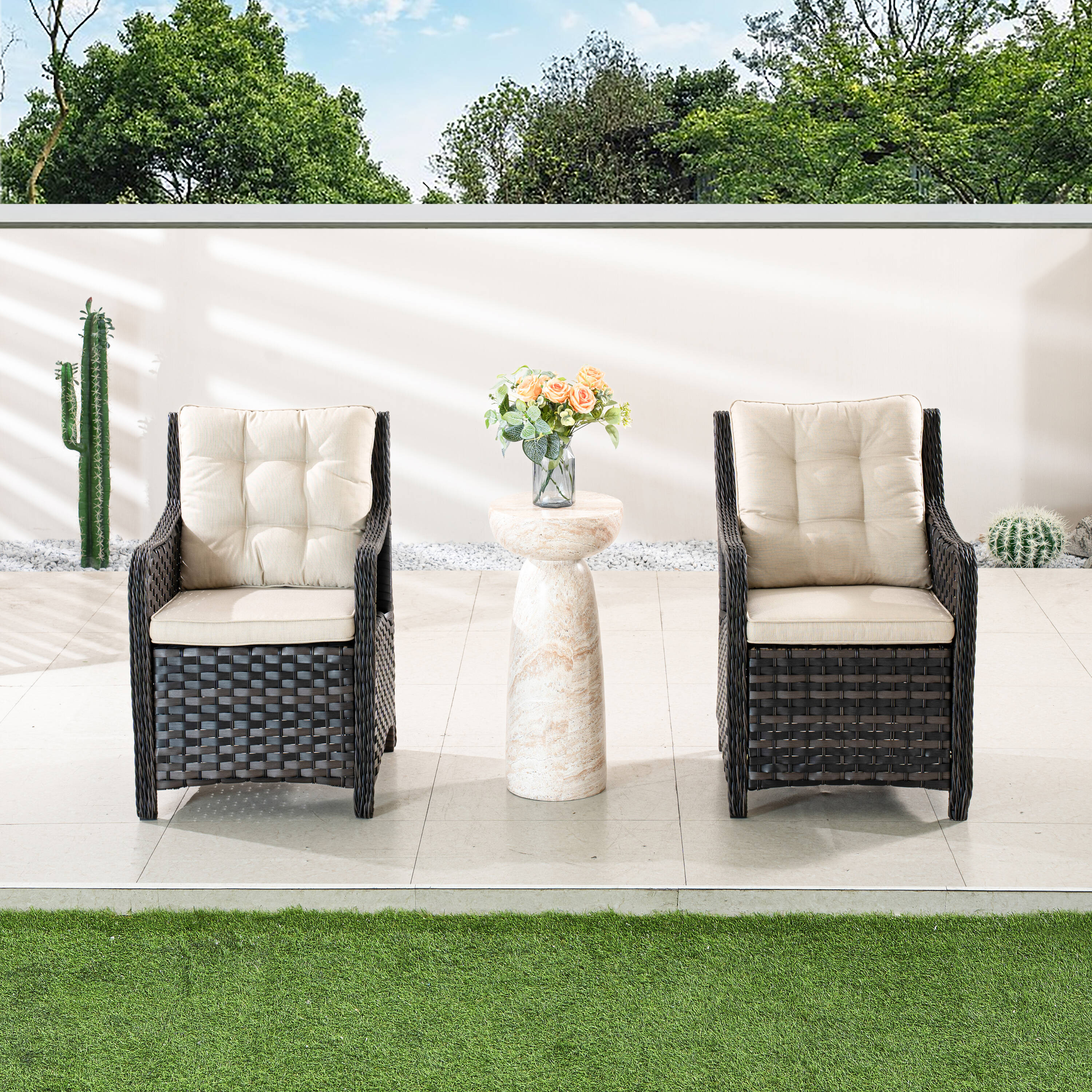 Direct Wicker DWC-230018ST013B Patio-Conversation-Sets - View #4