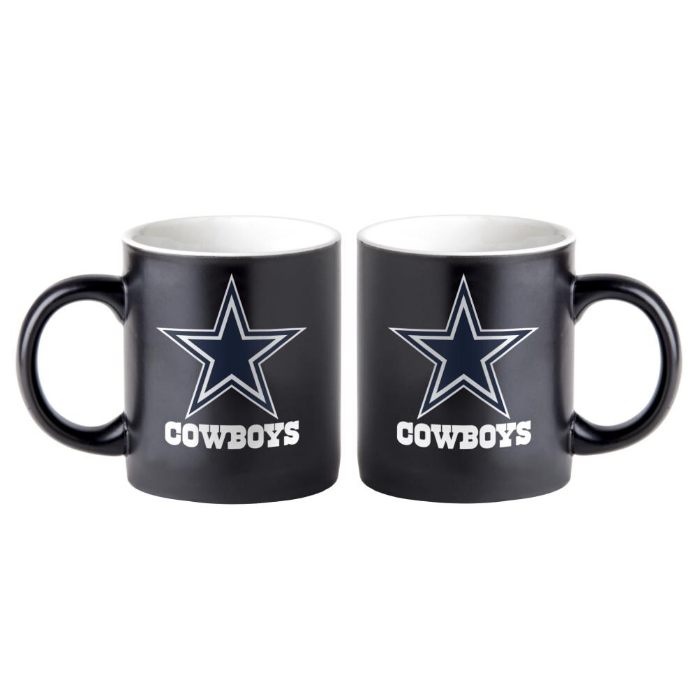 Dallas Cowboys Coffee Mug 17oz Ceramic 2 Piece Set with Gift Box - Caseys  Distributing