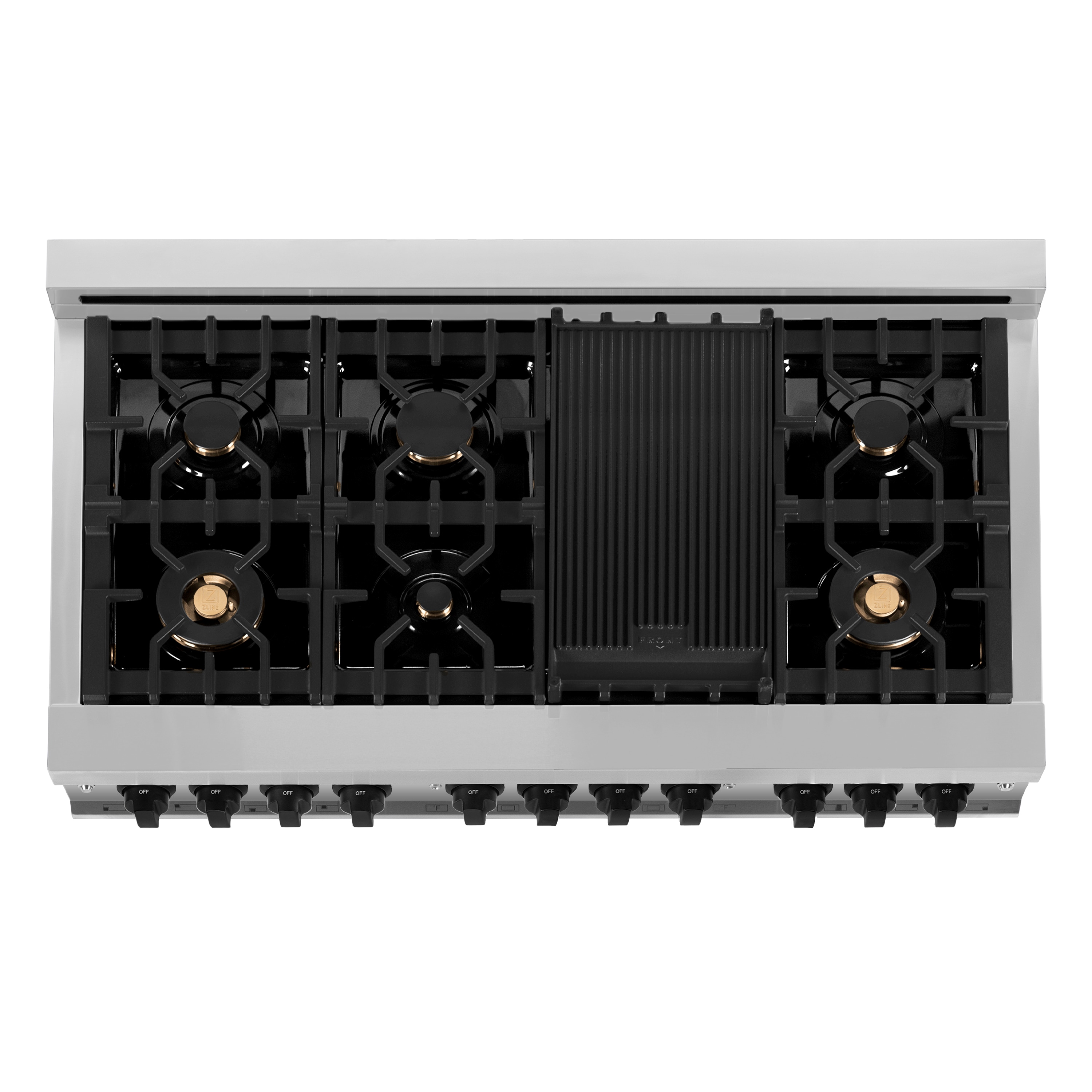 ZLINE KITCHEN & BATH RAZ-48-MB Double-Dual-Fuel-Ranges - View #7