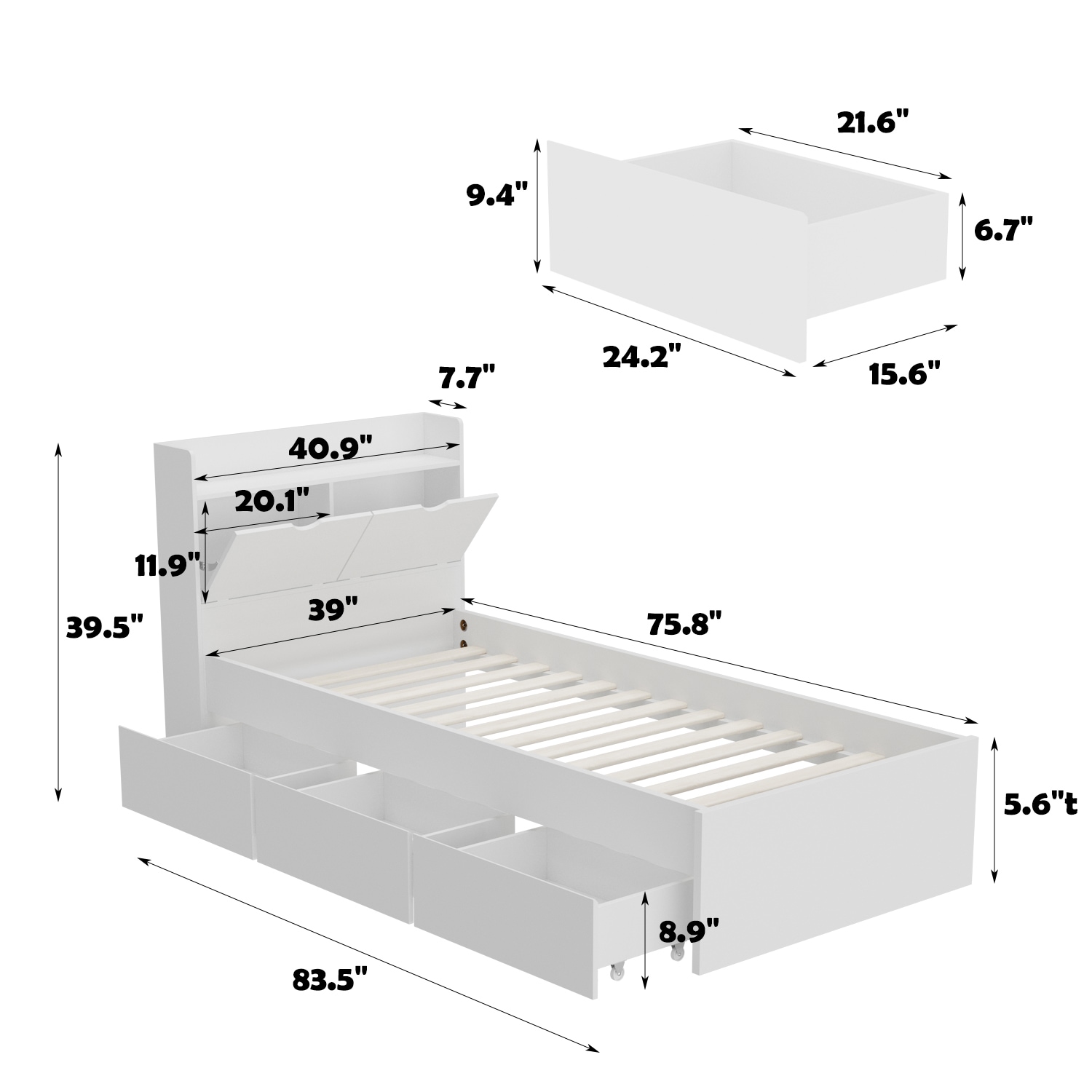 FUFU&GAGA LJY-KF260051-01+02 beds - View #14