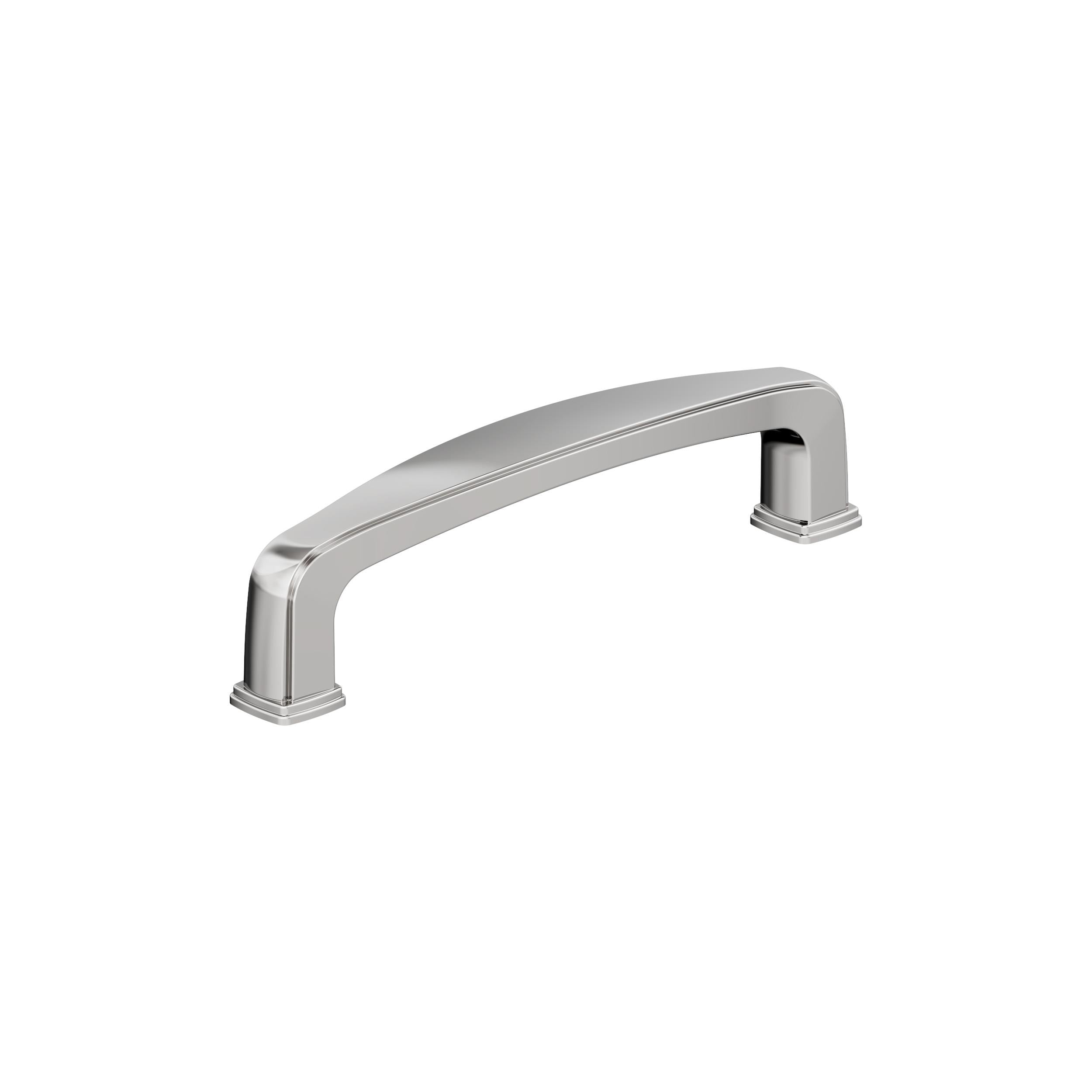 Amerock 25VMP3705126 Franklin 3-3/4-in , 96mm Center to Center Polished Chrome Arch Handle Drawer Pull 25 -Pack
