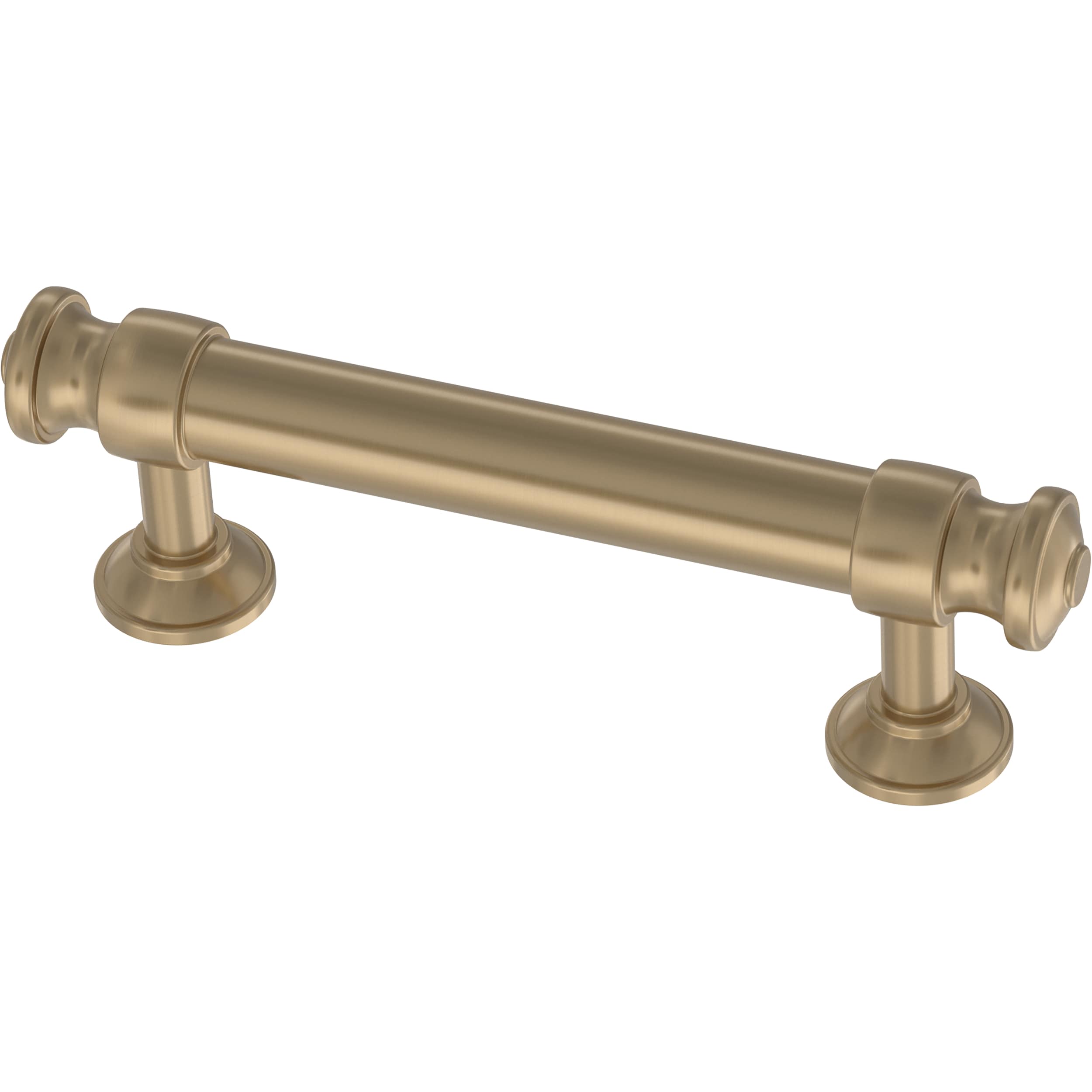 Brainerd Classic Button 3-in Center to Center Champagne Bronze Cylindrical  Bar Drawer Pulls in the Drawer Pulls department at