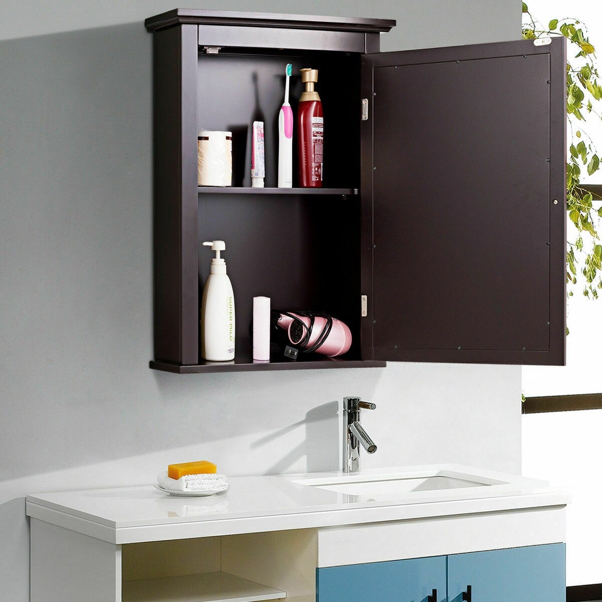 Slickblue D-CO-NB12395WH Bathroom-Medicine-Cabinets - Thumbnail View #3
